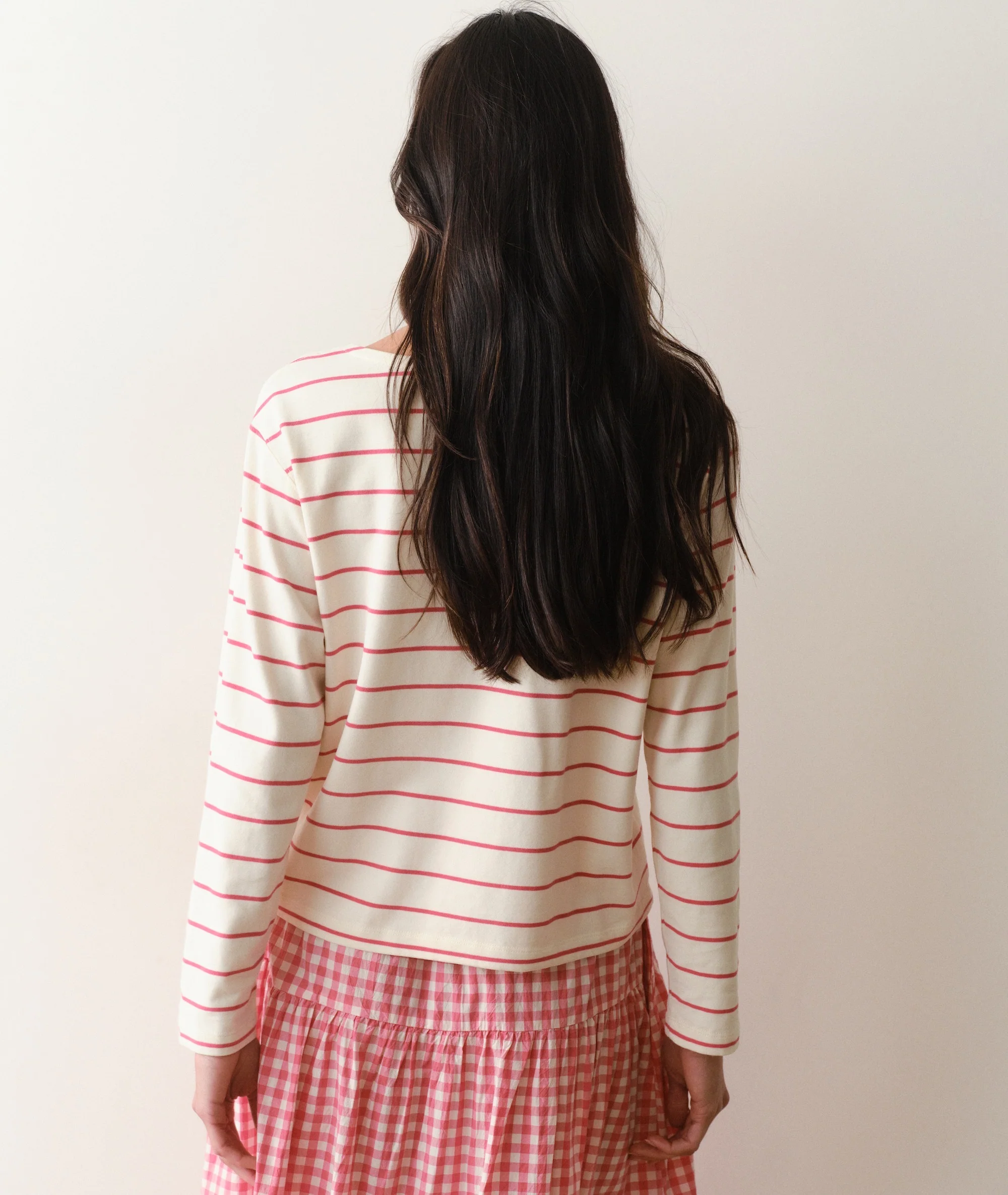 Luxe Sueded Mariner Tee - Image 6
