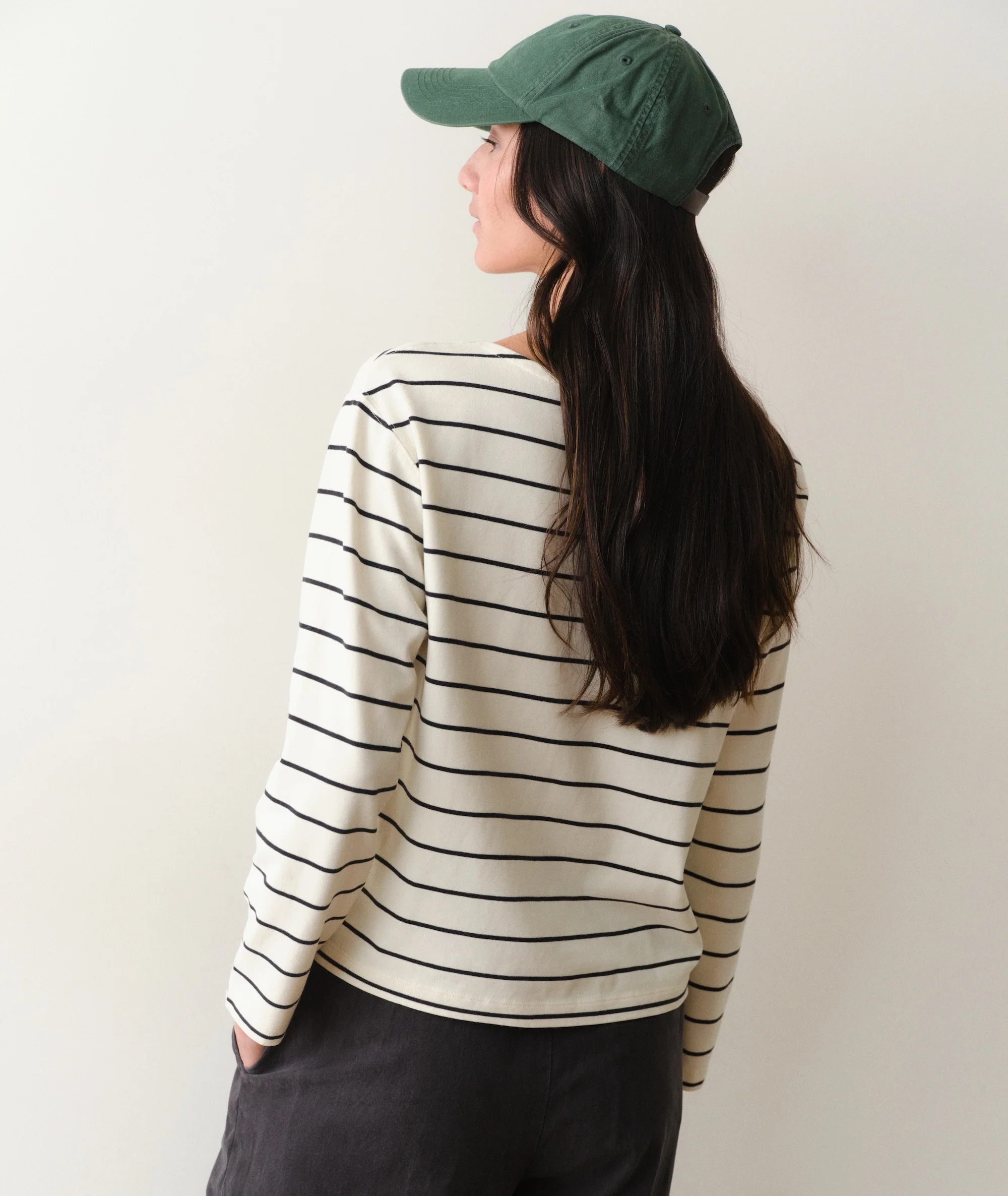 Luxe Sueded Mariner Tee - Image 6
