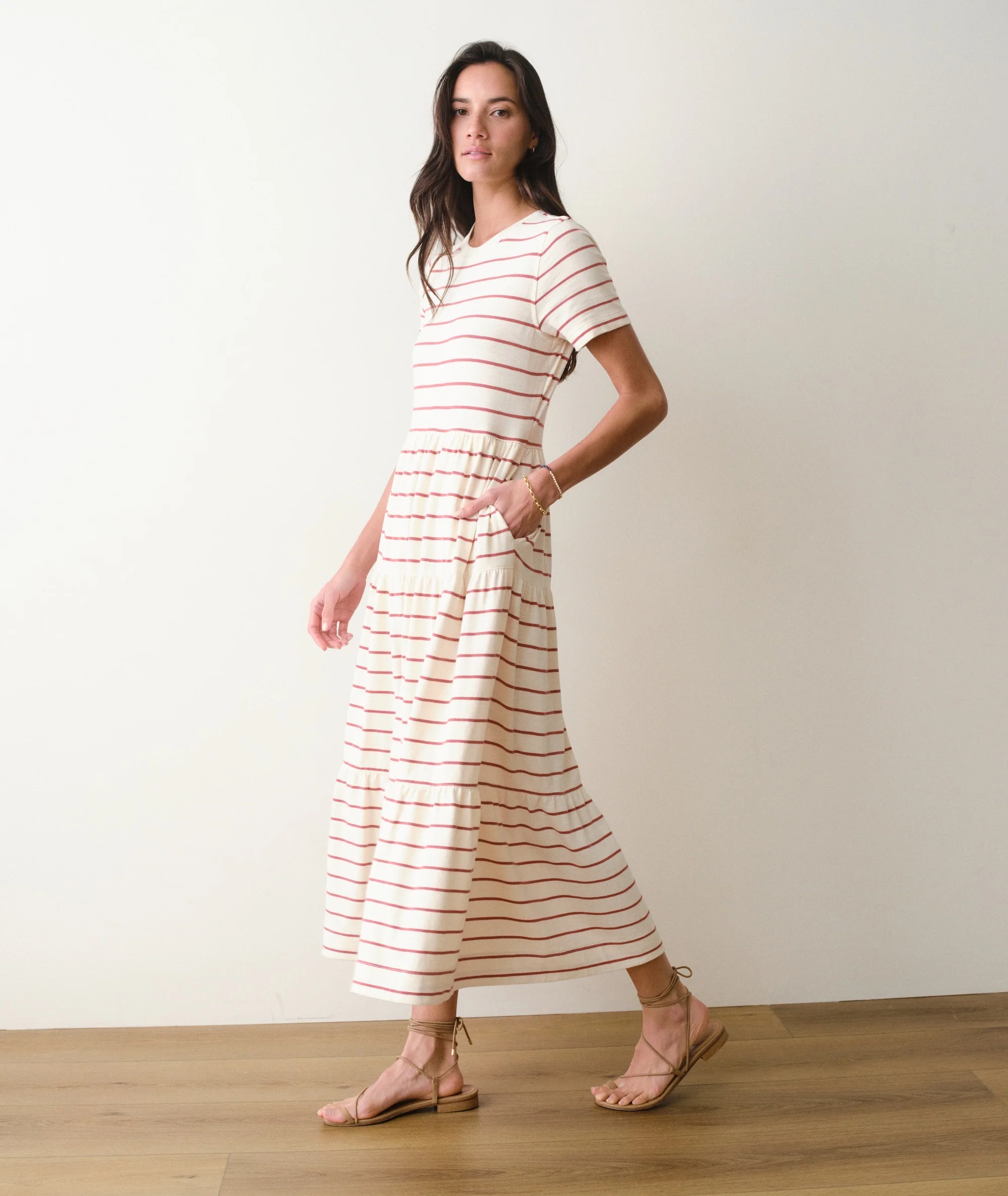 Luxe Sueded Midi Dress - Image 2