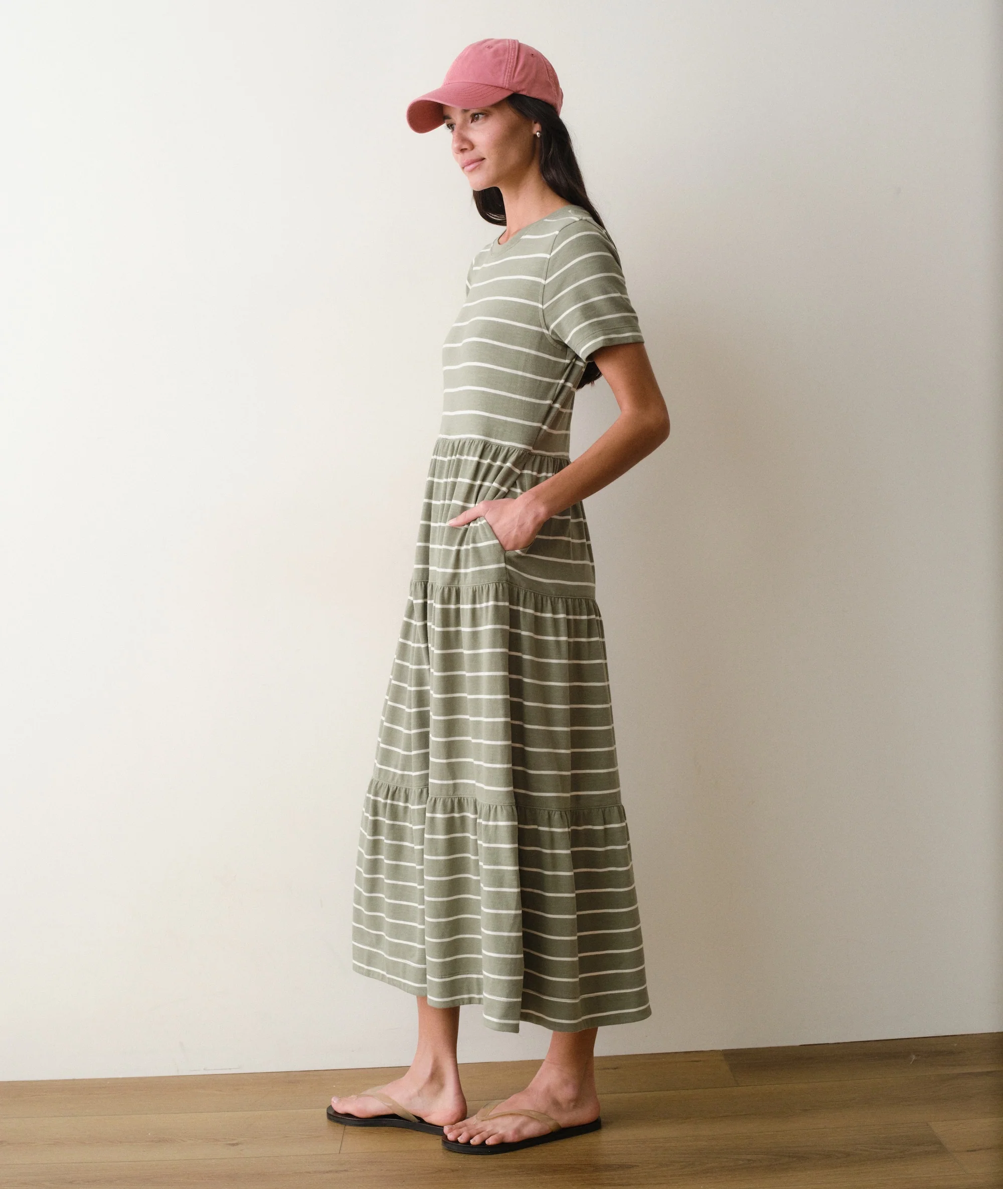 Luxe Sueded Midi Dress - Image 2