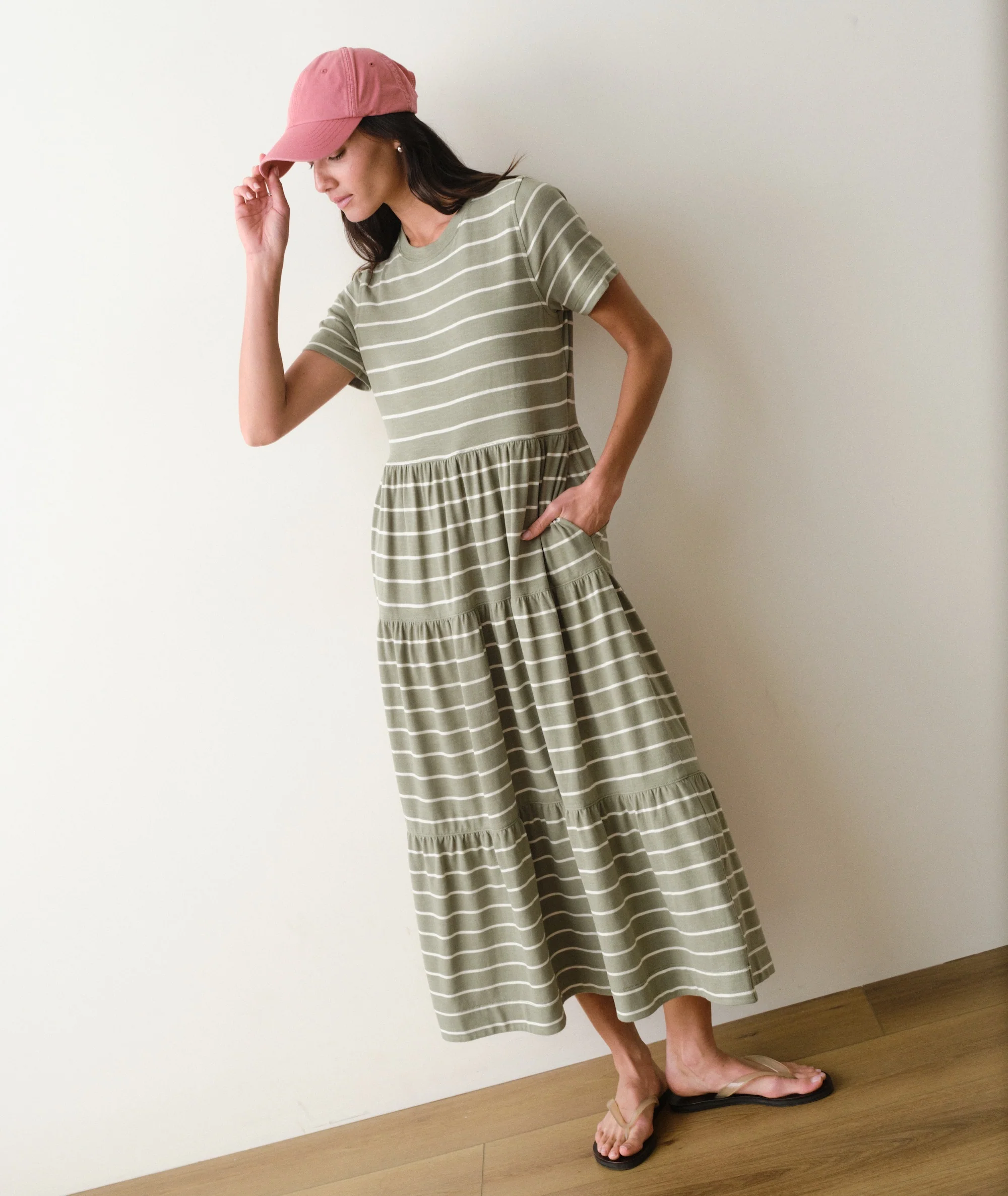 Luxe Sueded Midi Dress - Image 4