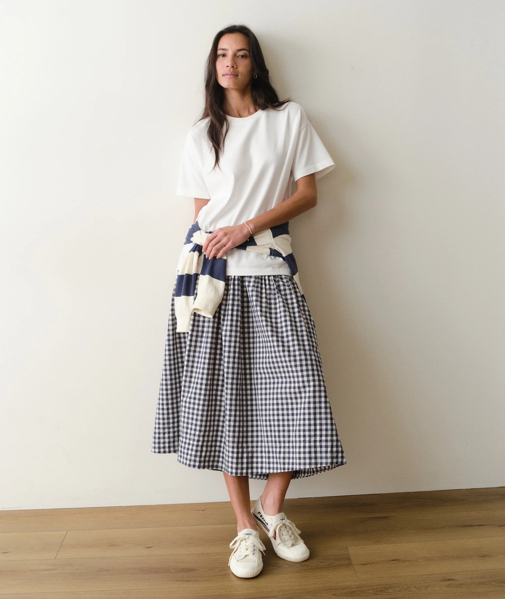 Luxe Sueded Oversized Crew Tee - Image 4
