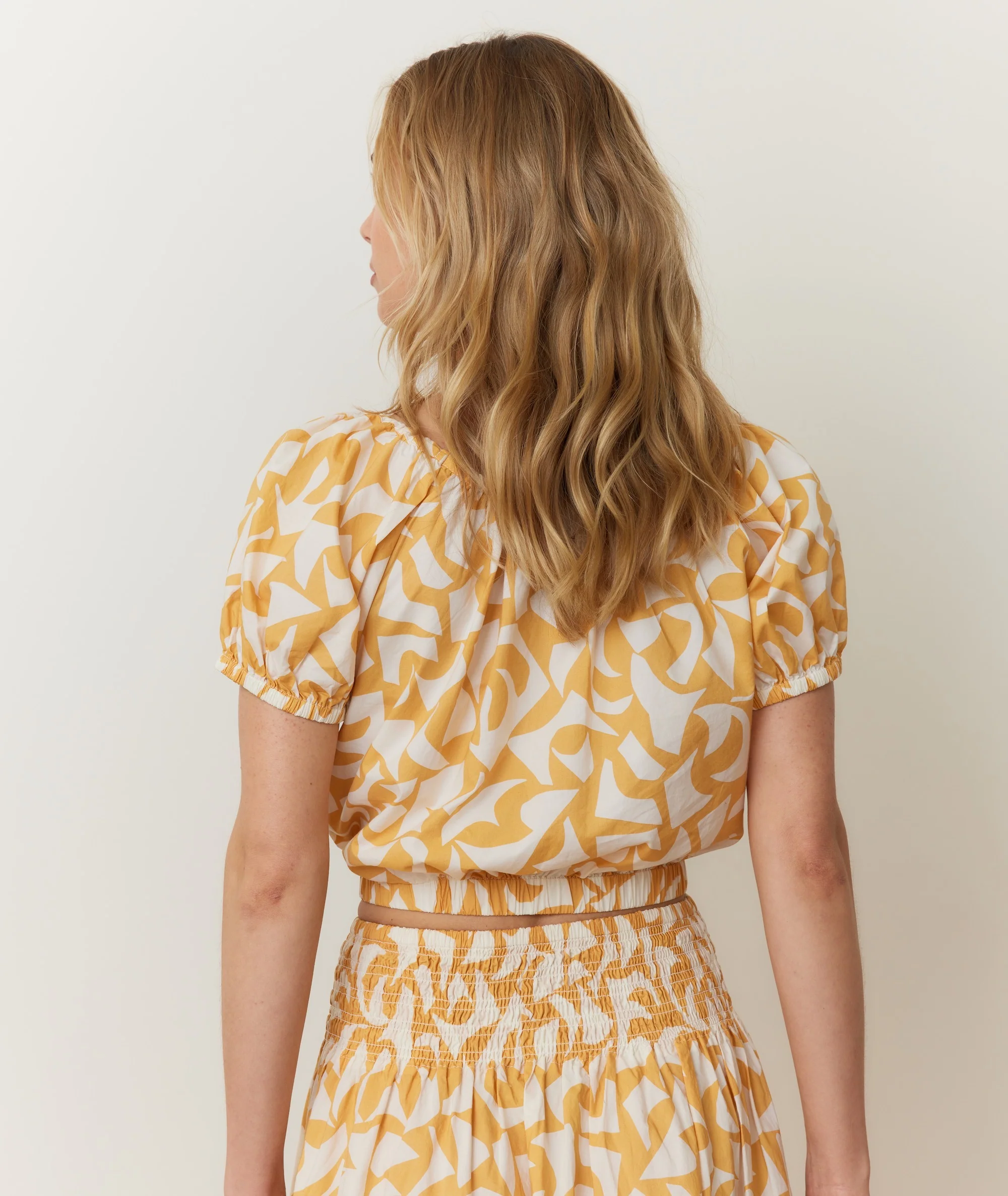 Marella Poplin Crop Blouse - Image 3