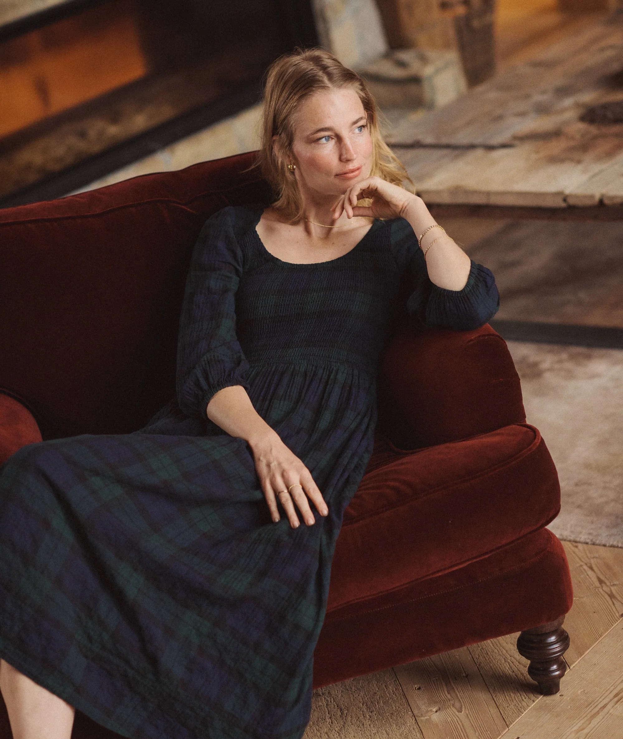 Mari Smocked Dress - Image 3