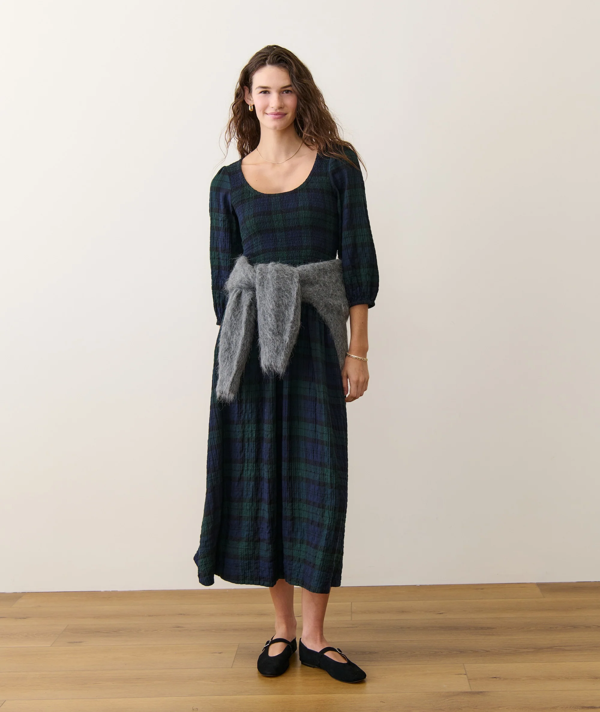 Mari Smocked Dress - Image 5