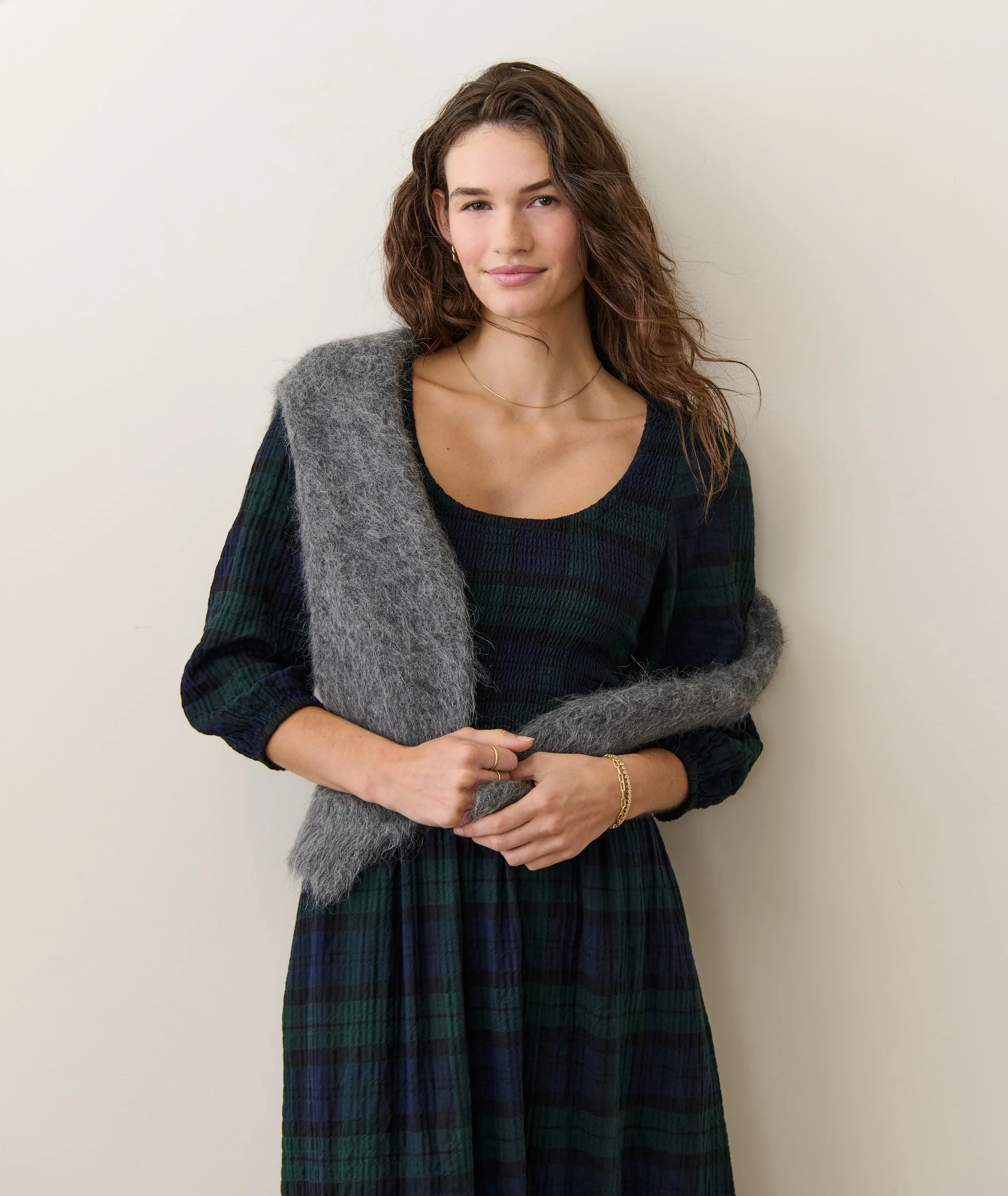 Mari Smocked Dress - Image 6
