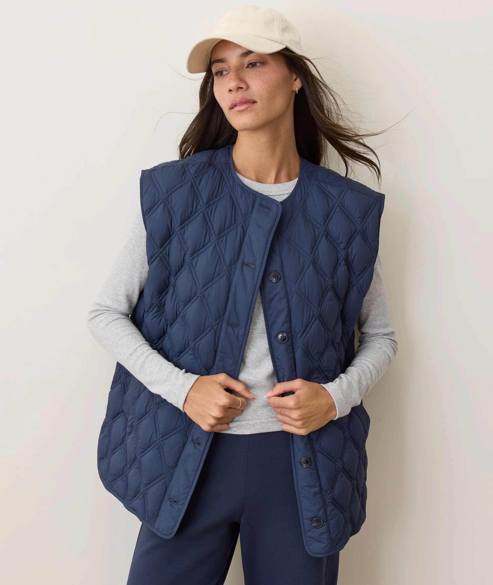 Marina Quilted Vest - Image 2