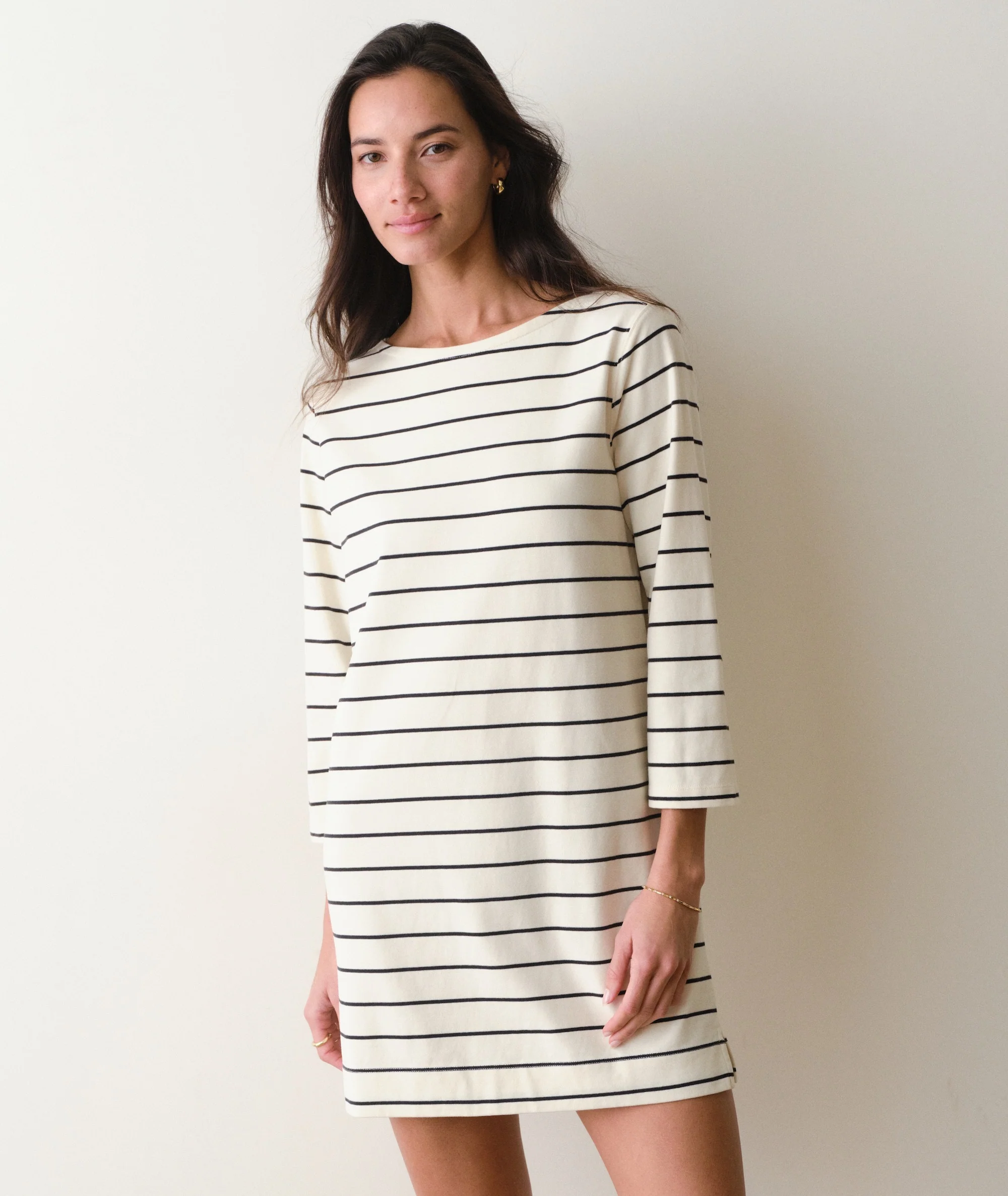 Luxe Sueded Mariner Dress - Image 2