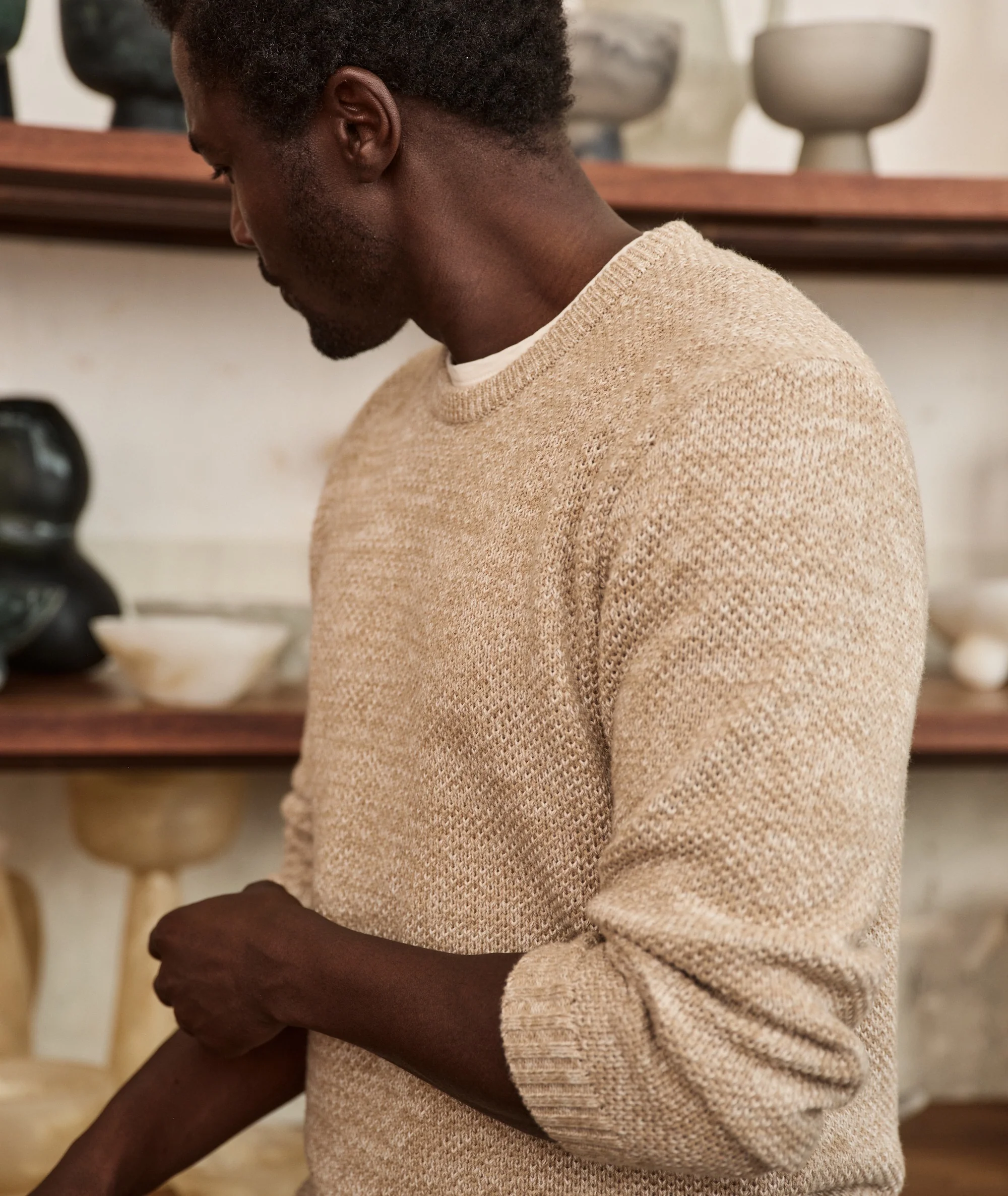 Marl Crew Sweater - Image 7