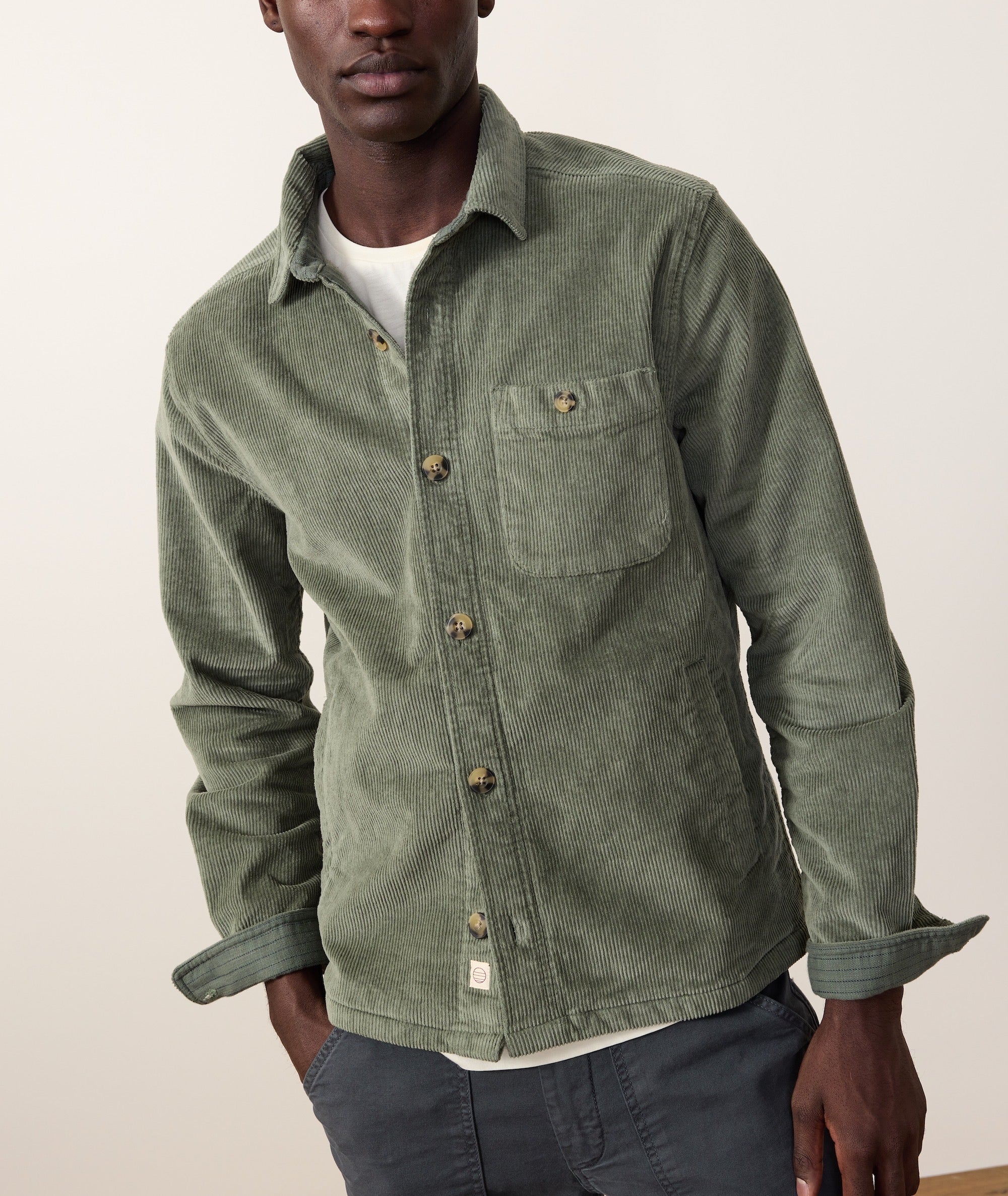 Max Stretch Corduroy Overshirt - Image 5