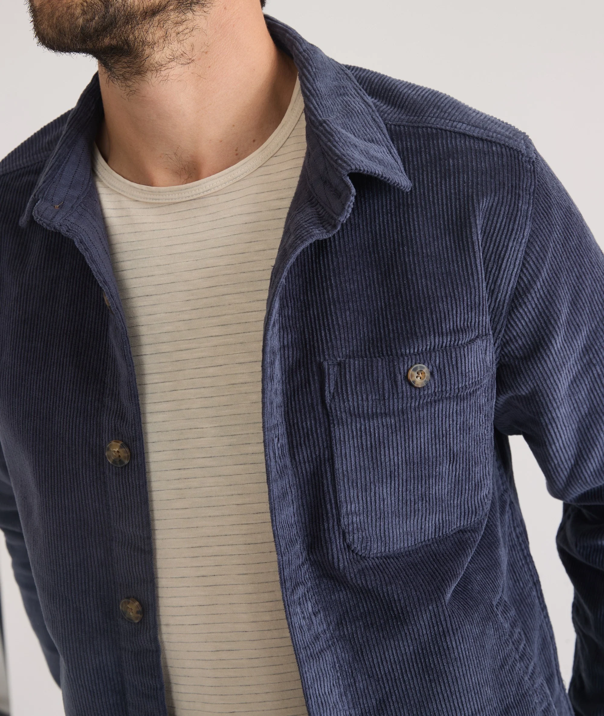 Max Stretch Corduroy Overshirt - Image 6