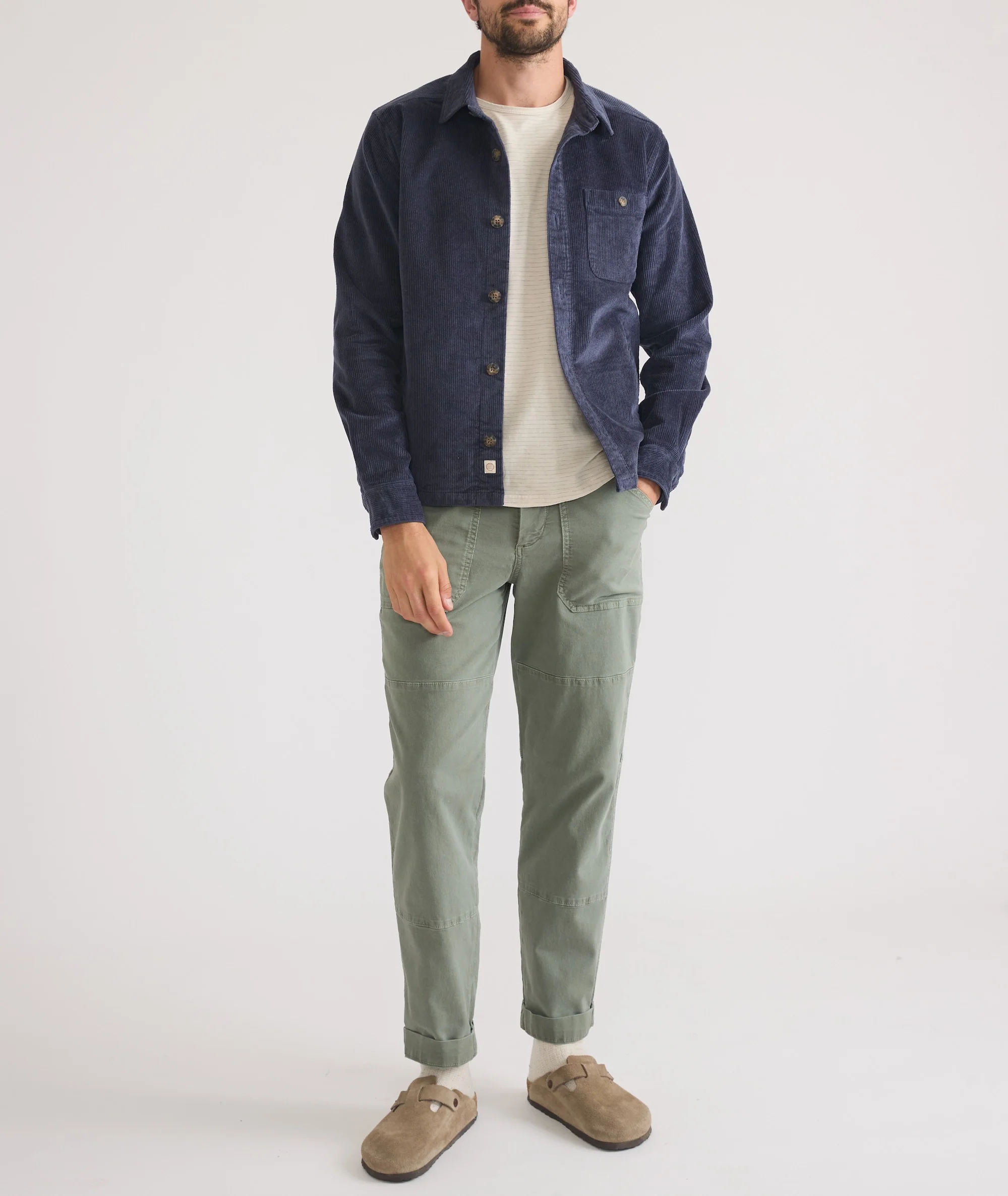 Max Stretch Corduroy Overshirt - Image 7
