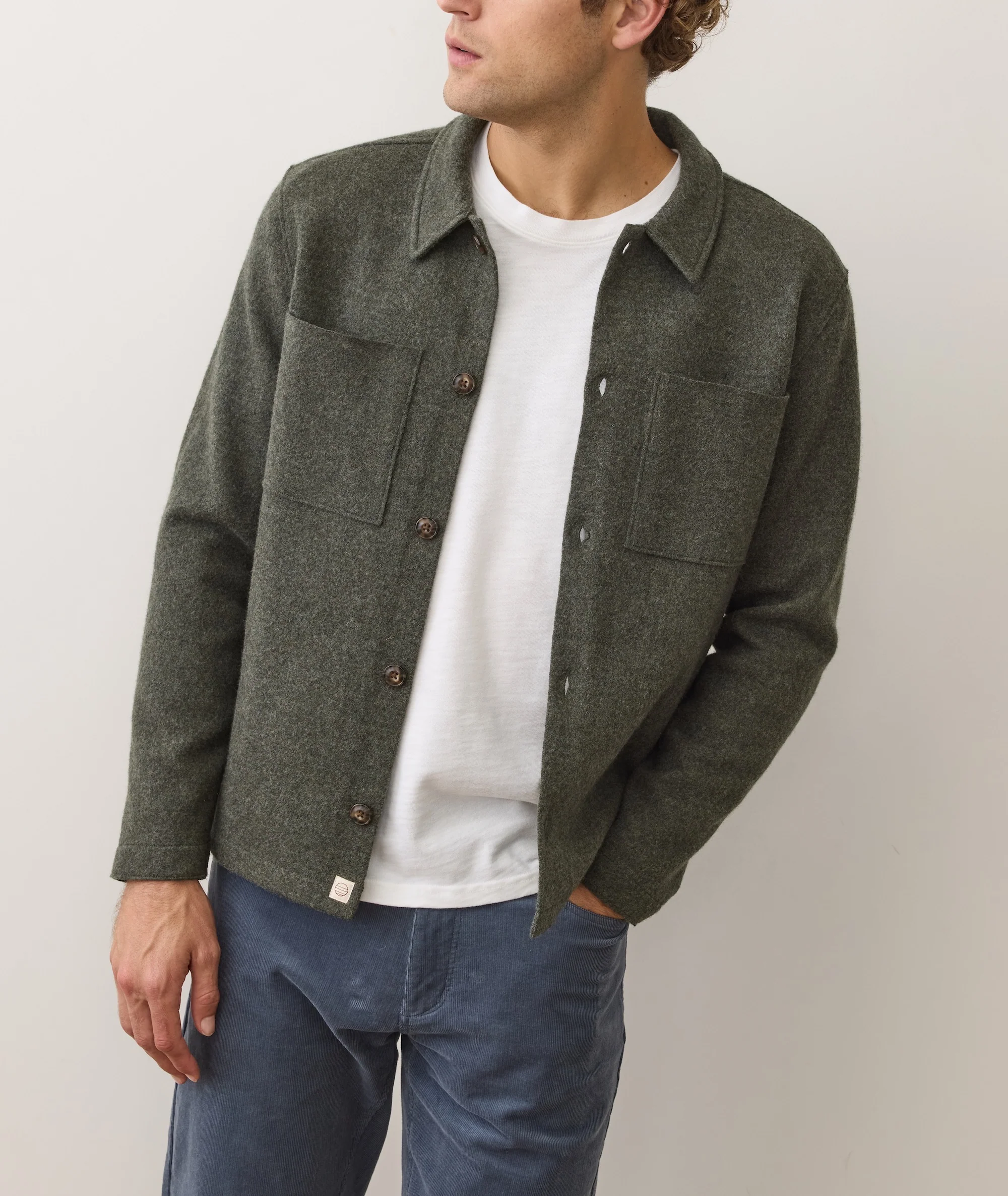Mendocino Wool Overshirt - Image 2