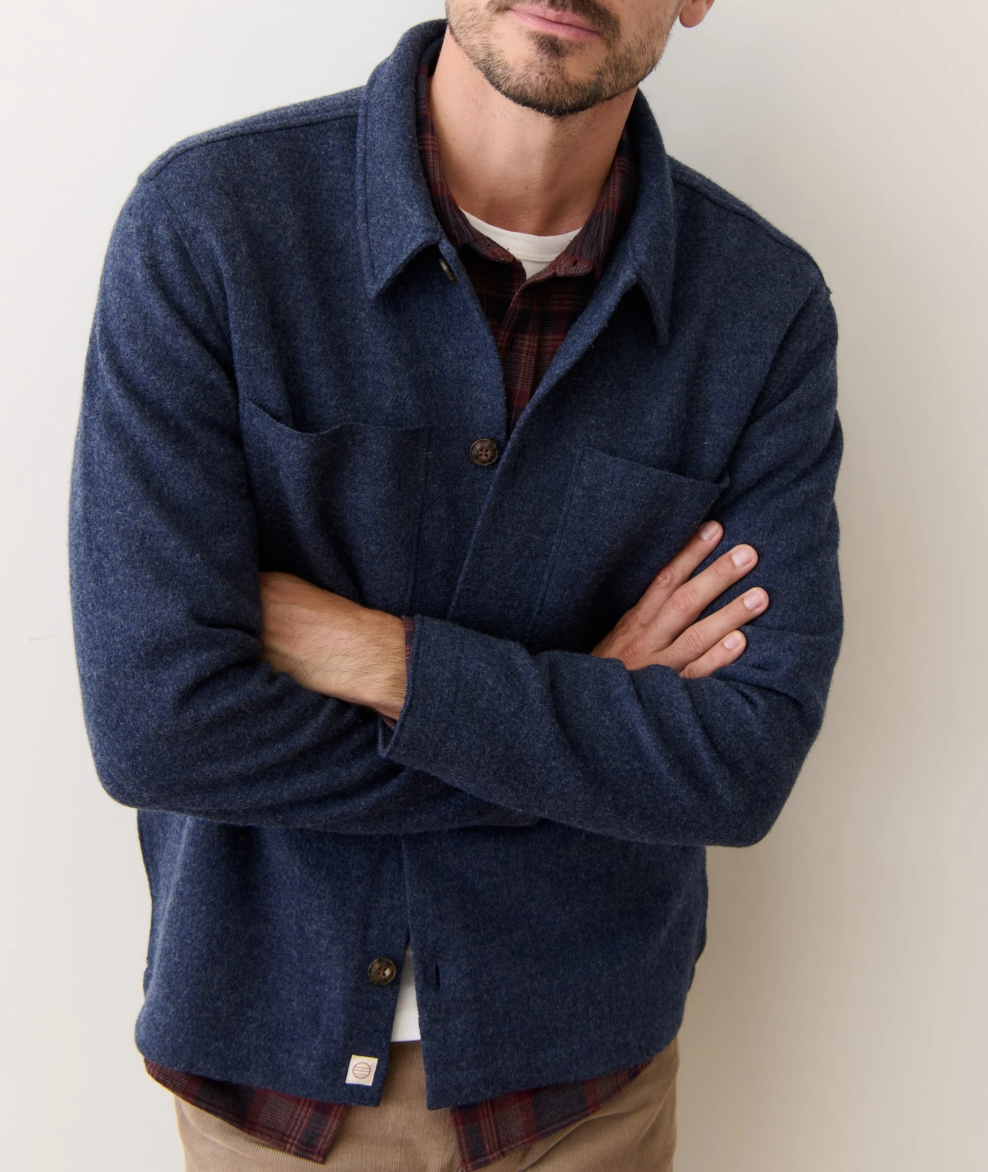Mendocino Wool Overshirt - Image 3