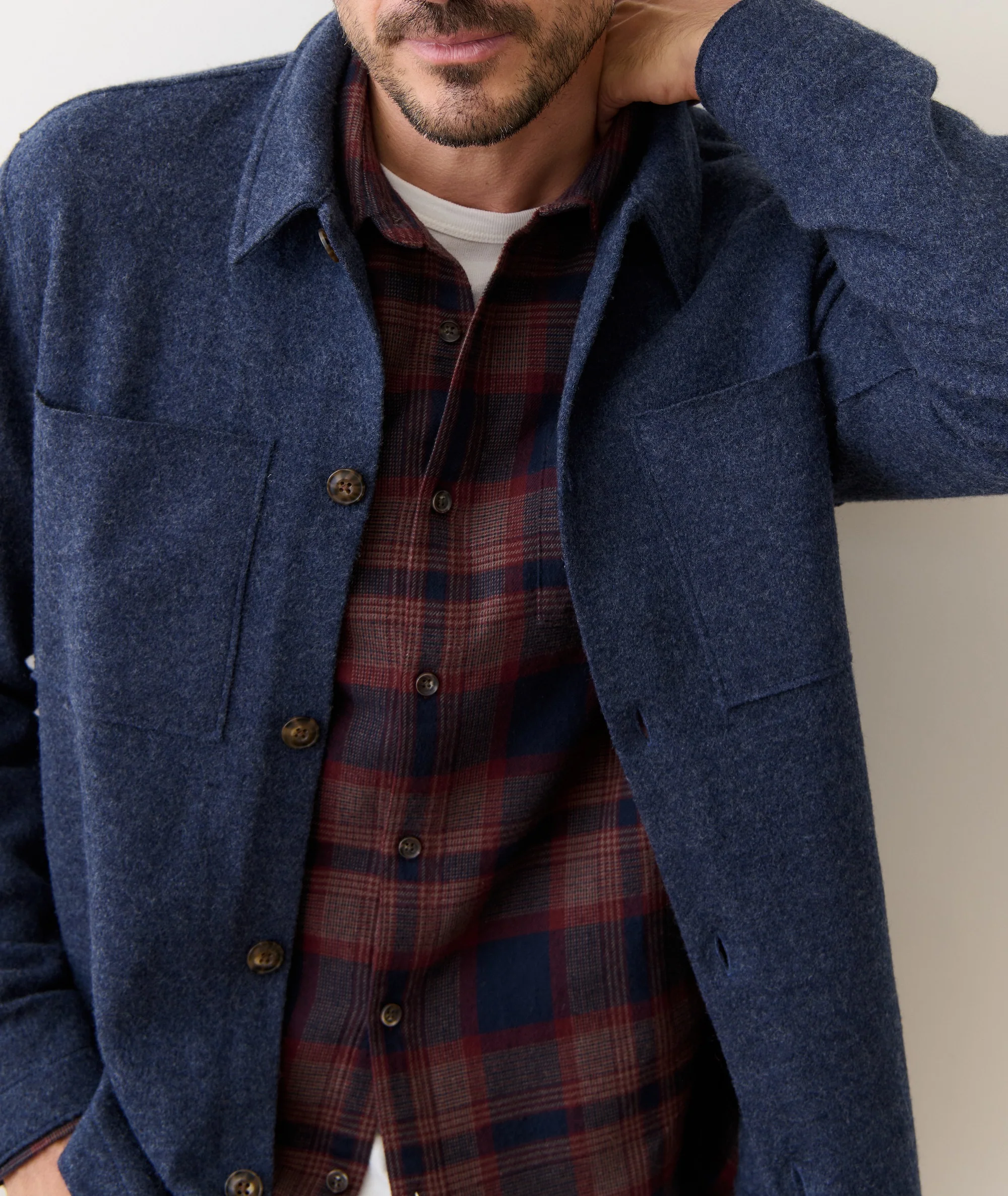 Mendocino Wool Overshirt - Image 5