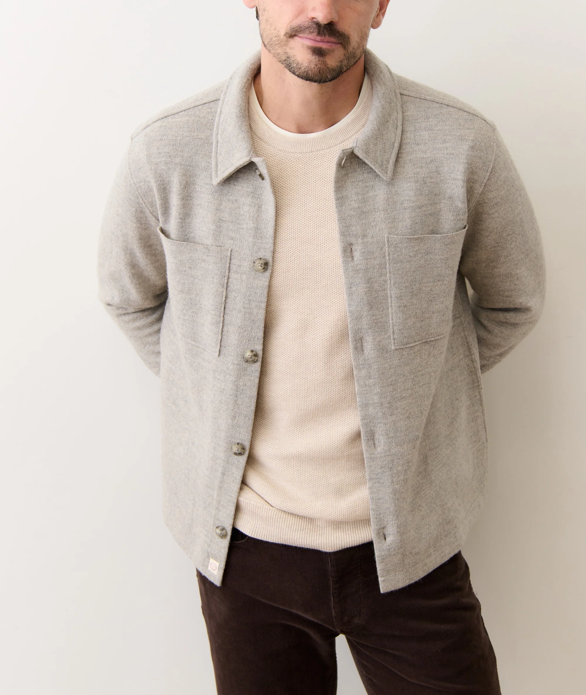 Mendocino Wool Overshirt - Image 3