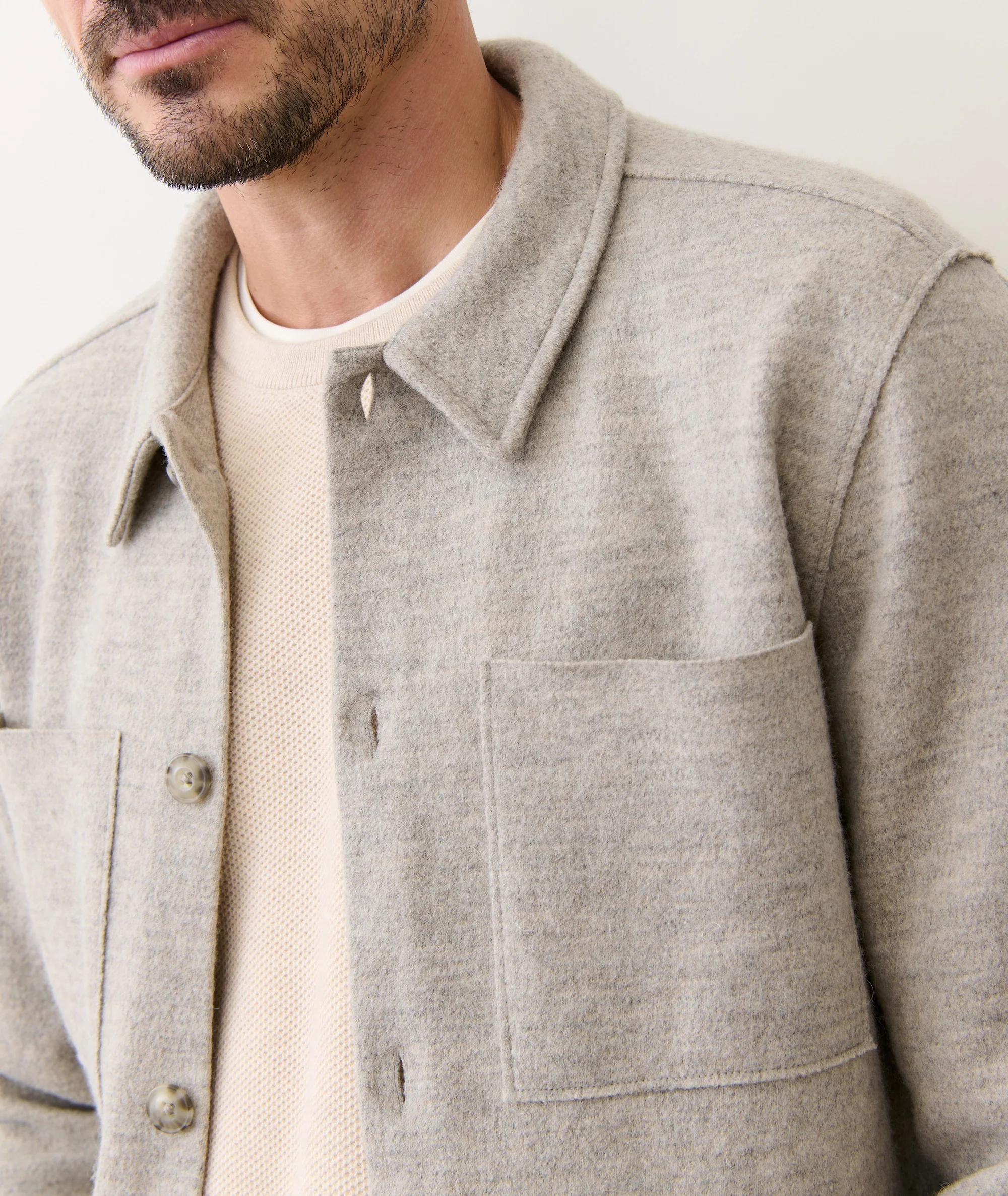Mendocino Wool Overshirt - Image 4