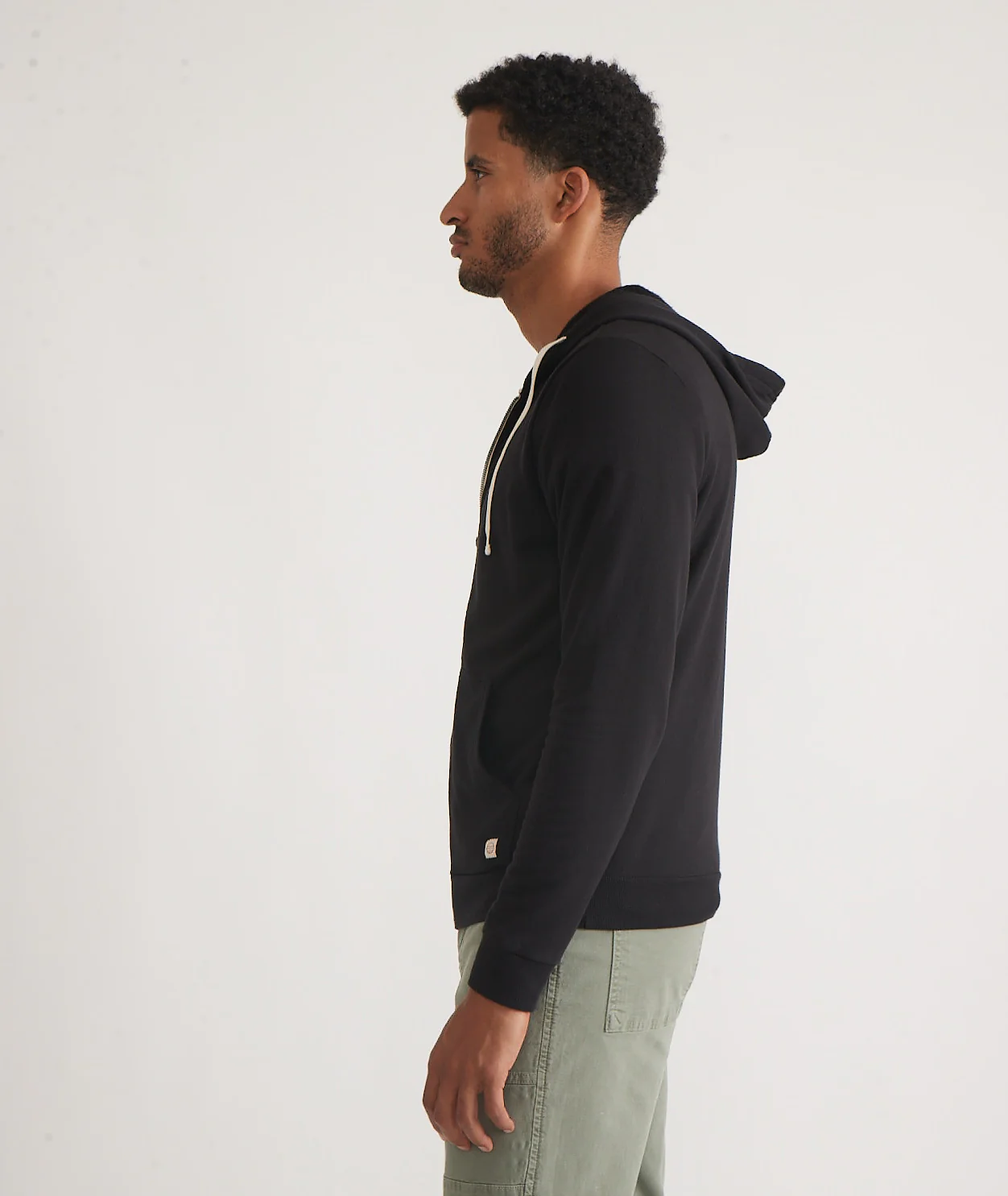 Men's Afternoon Hoodie in Black - Image 9