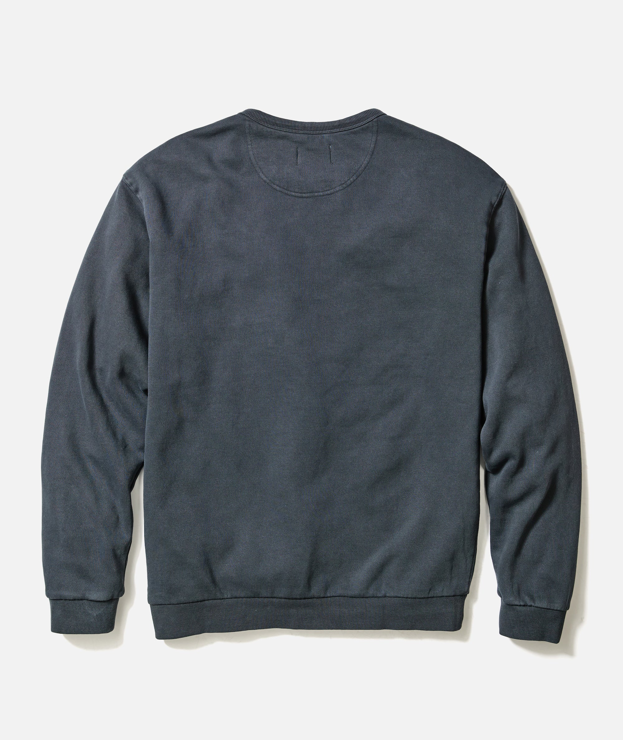 Men's Cloud 9 Fleece Relaxed Crewneck in Black - Image 3