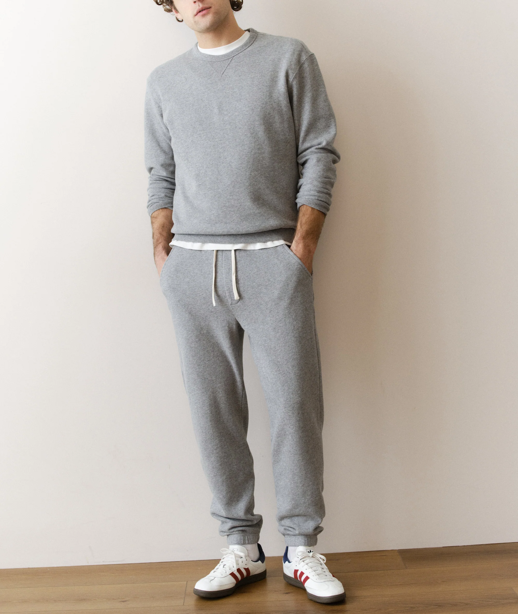 Men's Cloud 9 Fleece Sweatpant in Heather Grey - Image 4