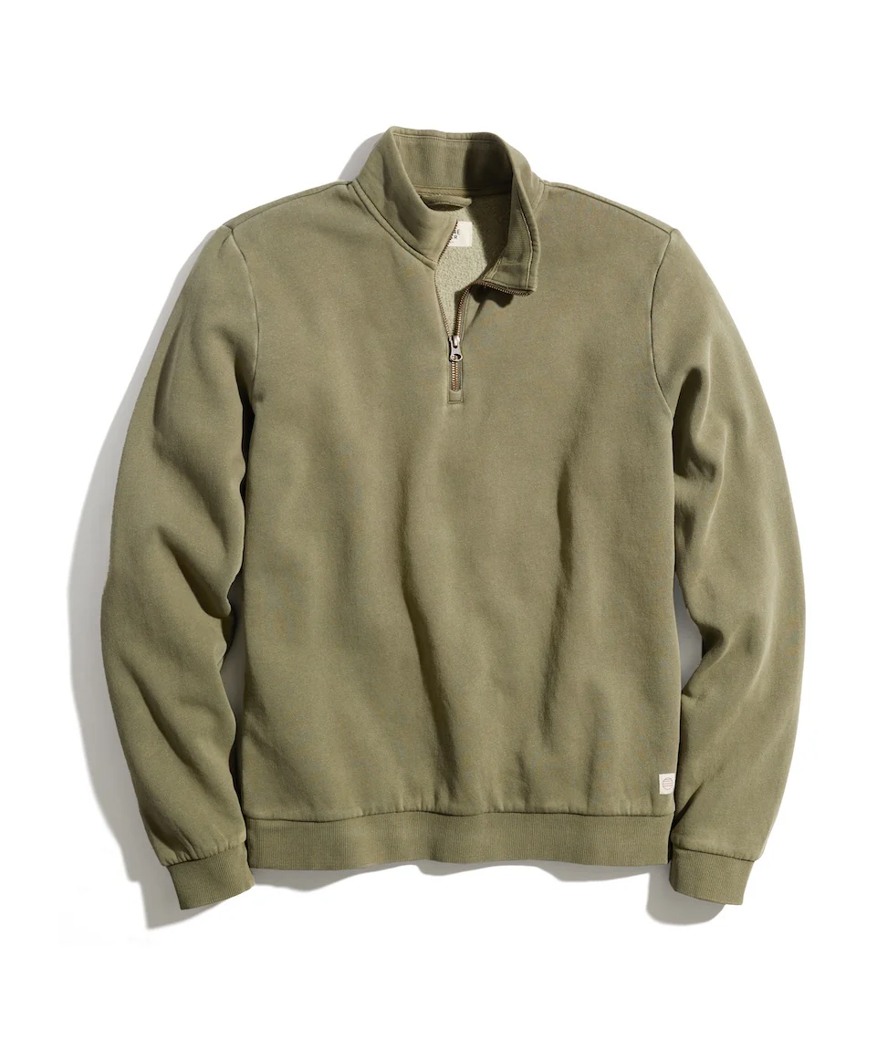 Custom Cut & Sew Ford Quarter Zip Sweatshirt - Image 3