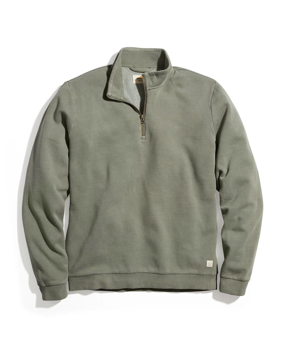 Custom Cut & Sew Ford Quarter Zip Sweatshirt - Image 4