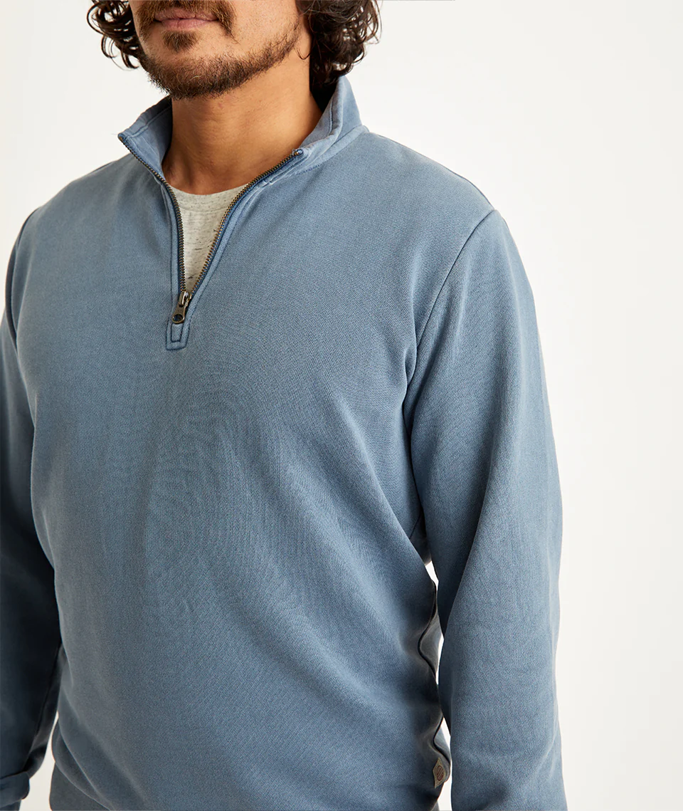 Custom Cut & Sew Ford Quarter Zip Sweatshirt - Image 6