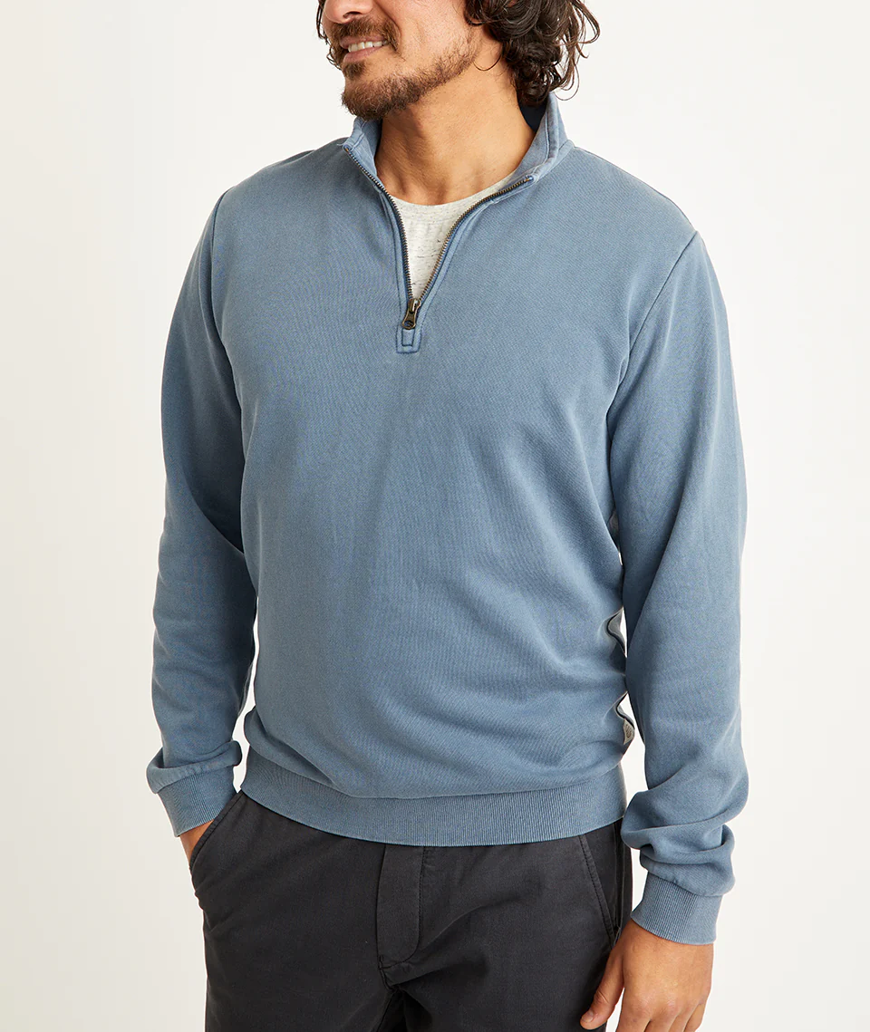 Custom Cut & Sew Ford Quarter Zip Sweatshirt - Image 7