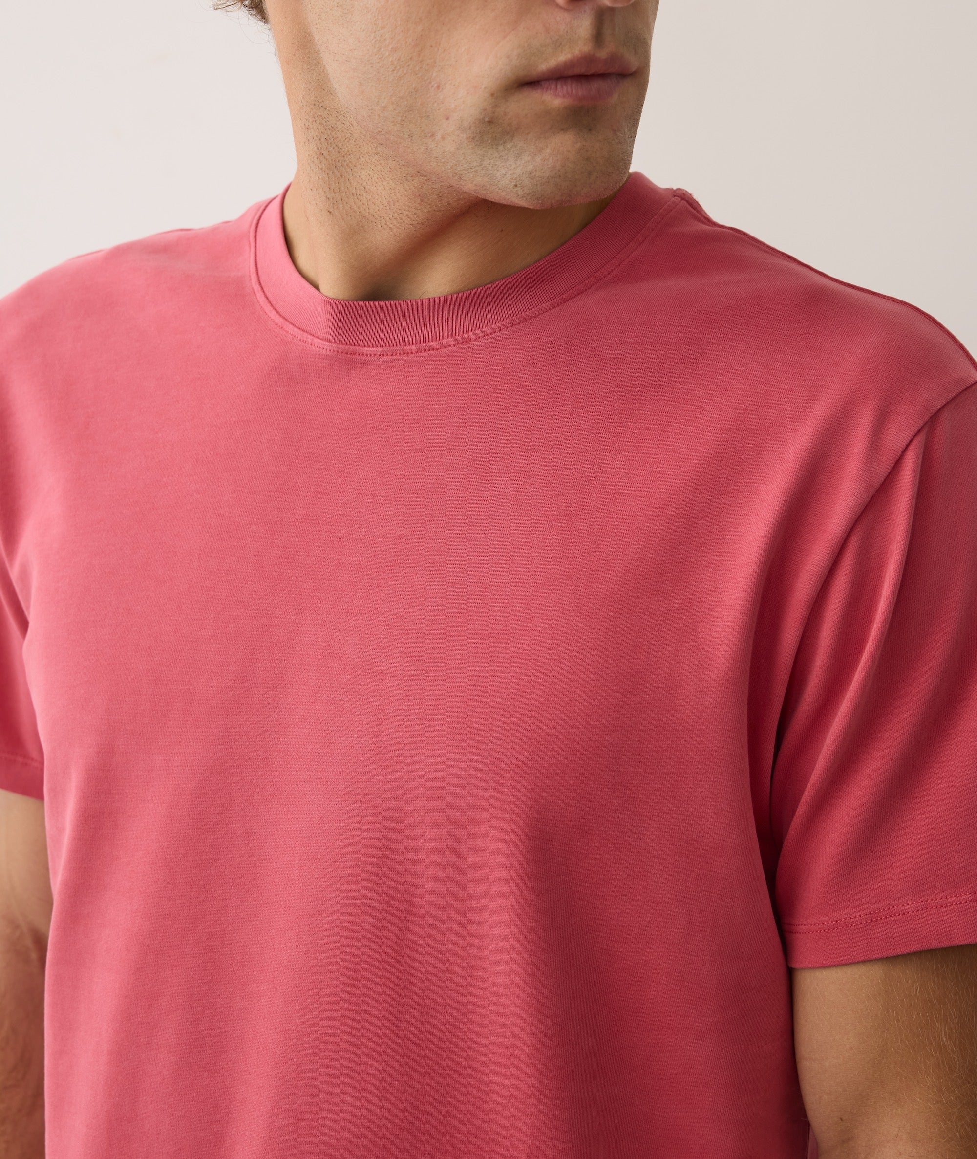 Men's Luxe 250 Tee in Baked Apple - Image 4