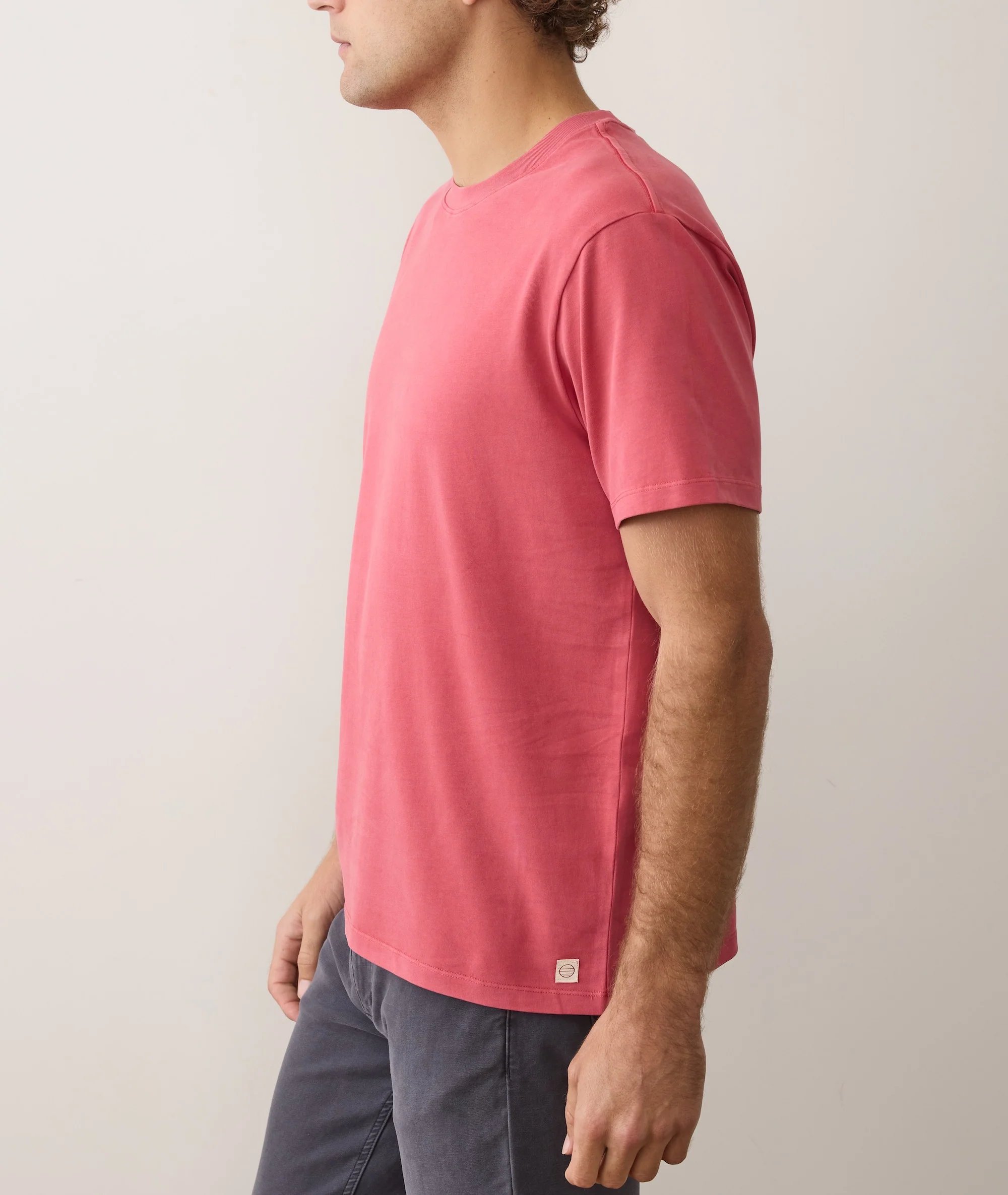 Men's Luxe 250 Tee in Baked Apple - Image 5