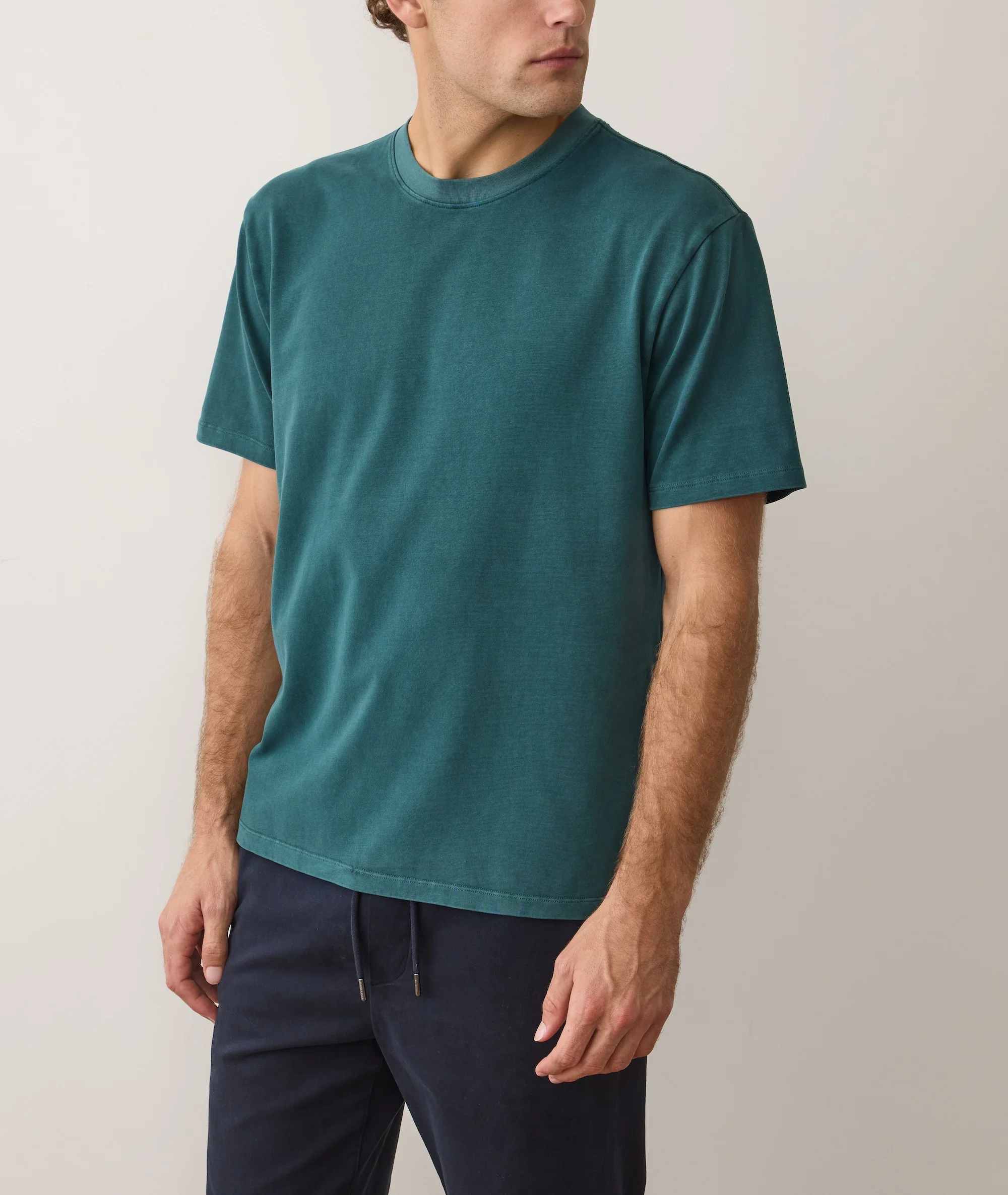 Men's Luxe 250 Tee in Rainforest - Image 2