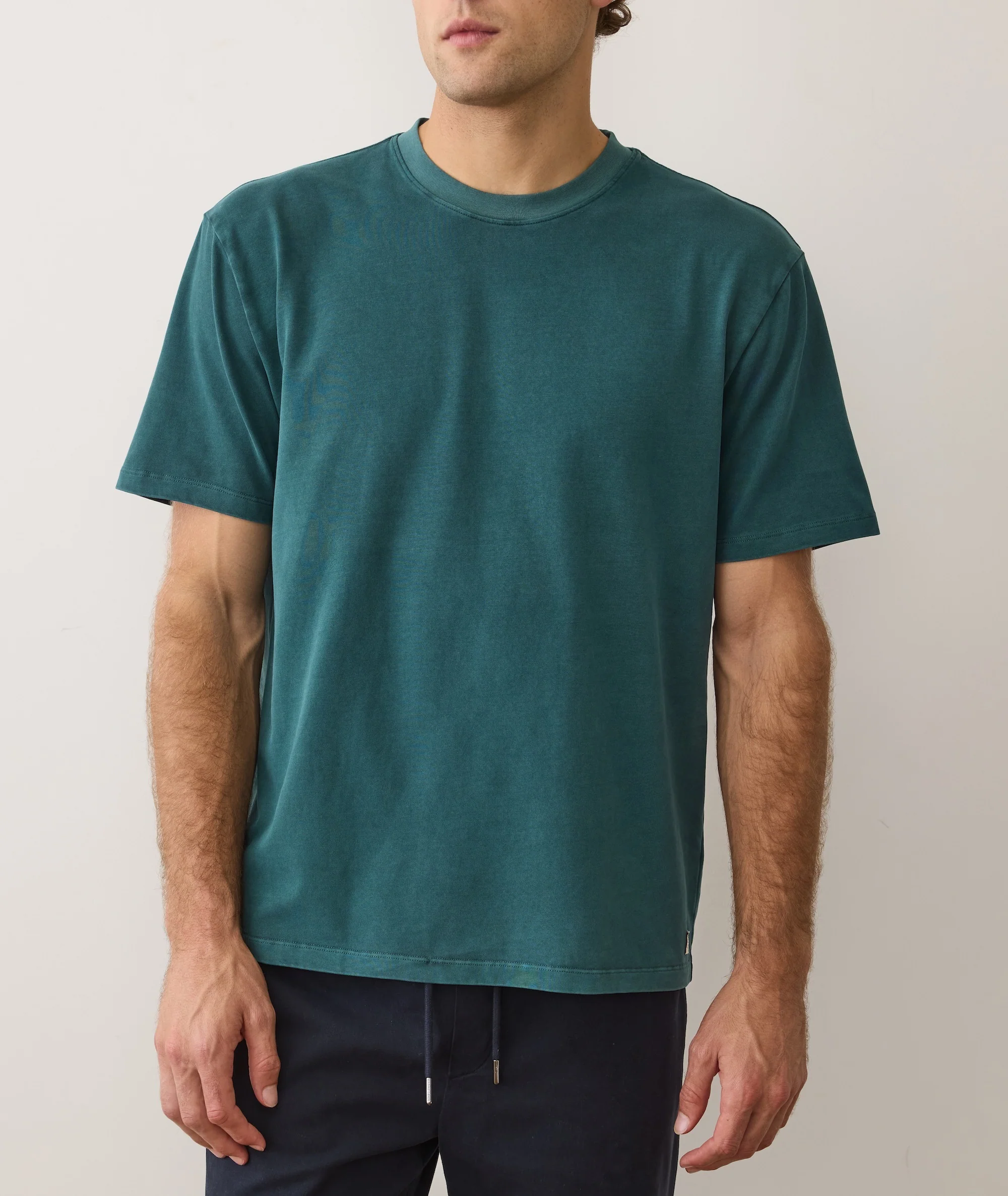 Men's Luxe 250 Tee in Rainforest - Image 3