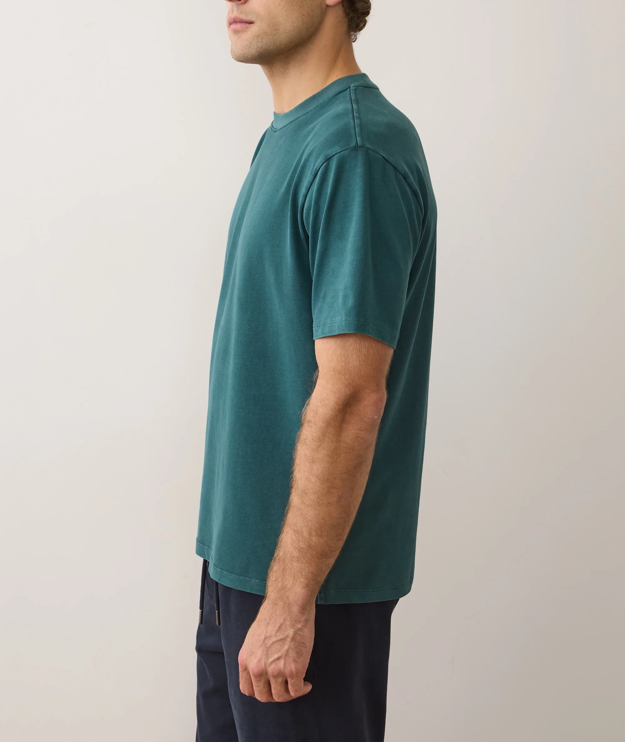 Men's Luxe 250 Tee in Rainforest - Image 5