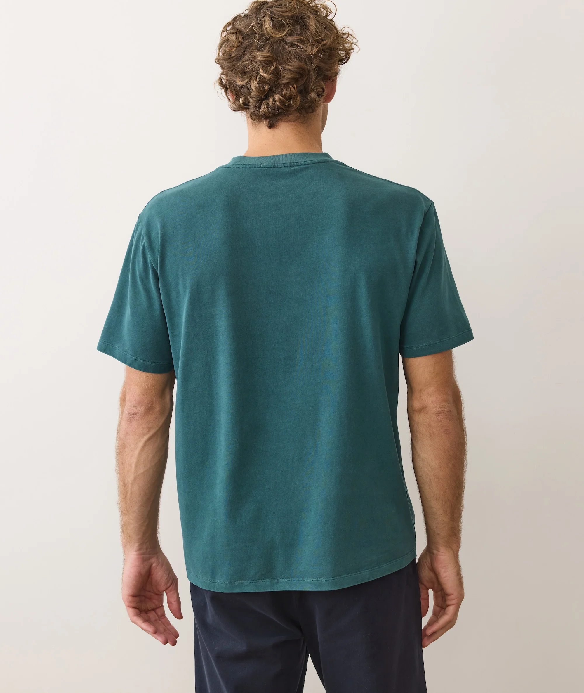 Men's Luxe 250 Tee in Rainforest - Image 6