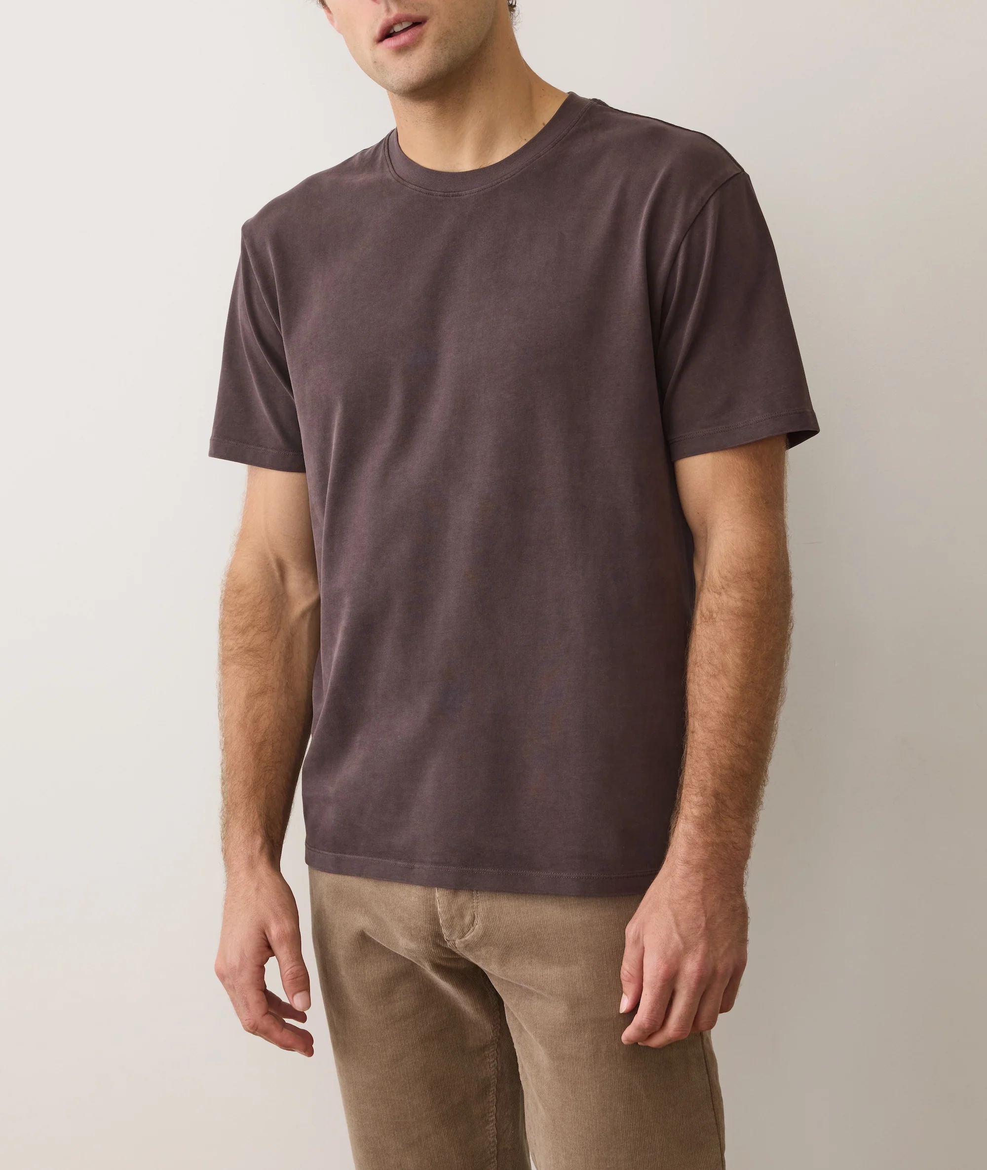 Men's Luxe 250 Tee in Coffee - Image 2