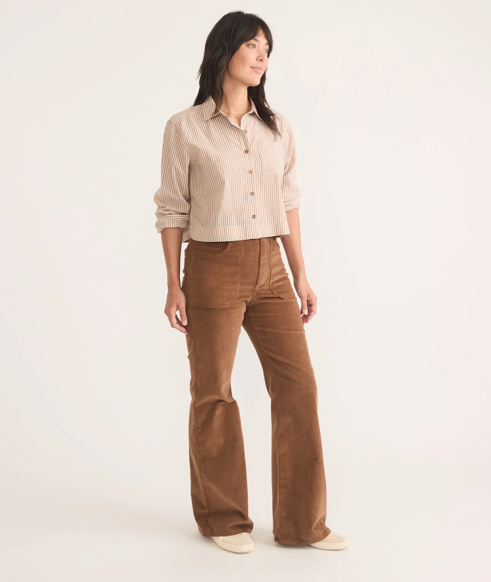 Mila Straight Hem Button Down - Image 7