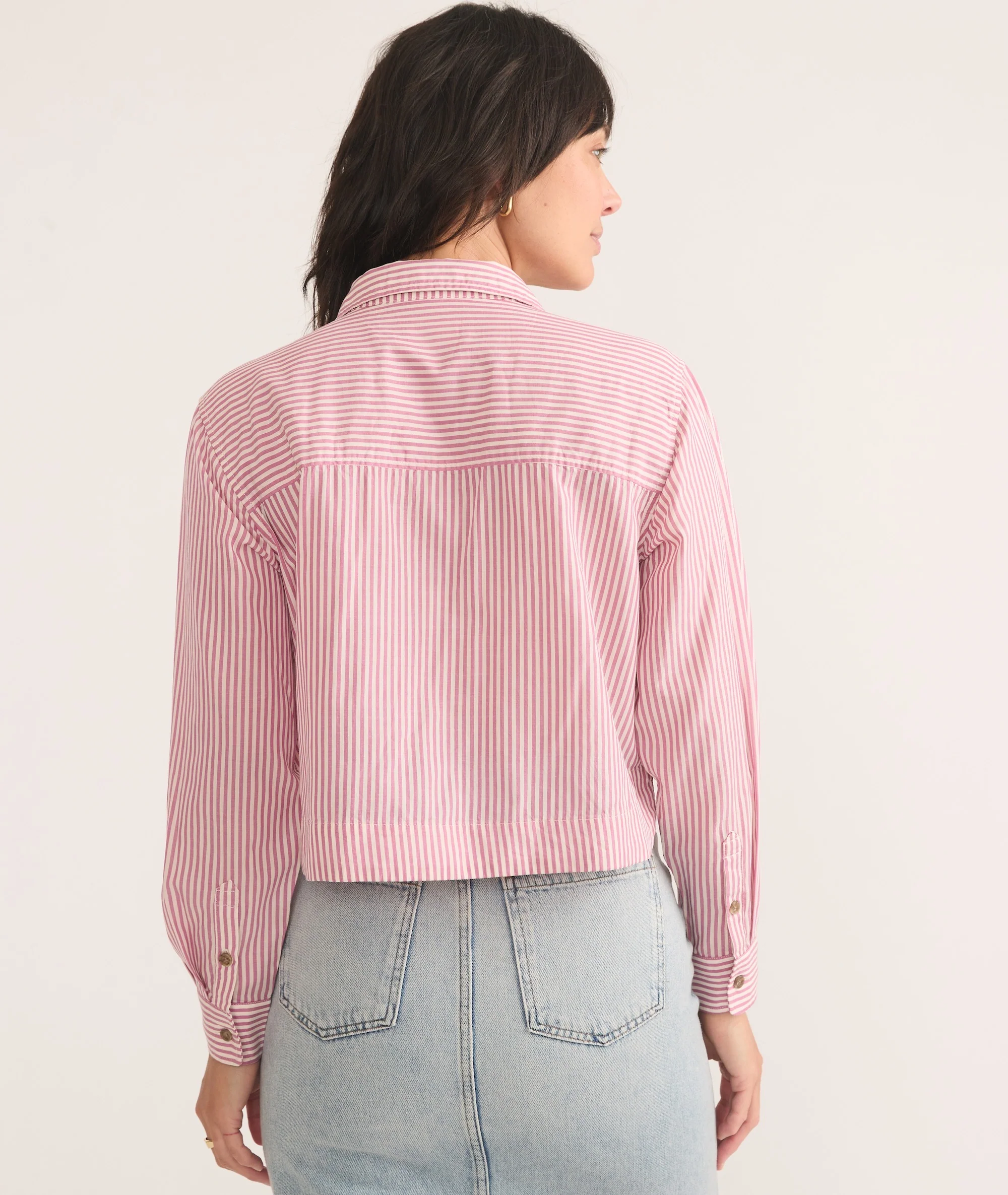 Mila Straight Hem Button Down - Image 6
