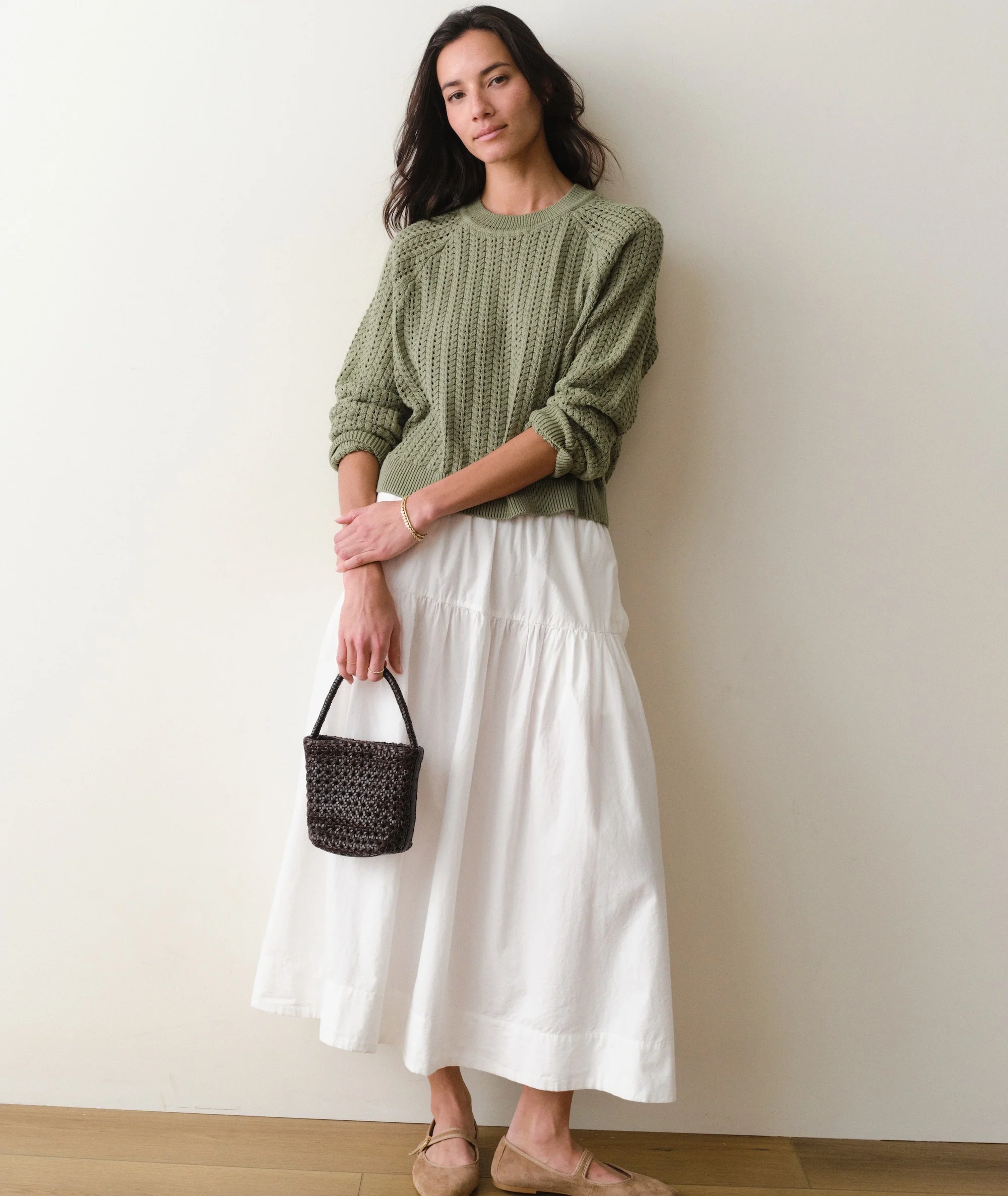 Mina Pointelle Sweater - Image 4