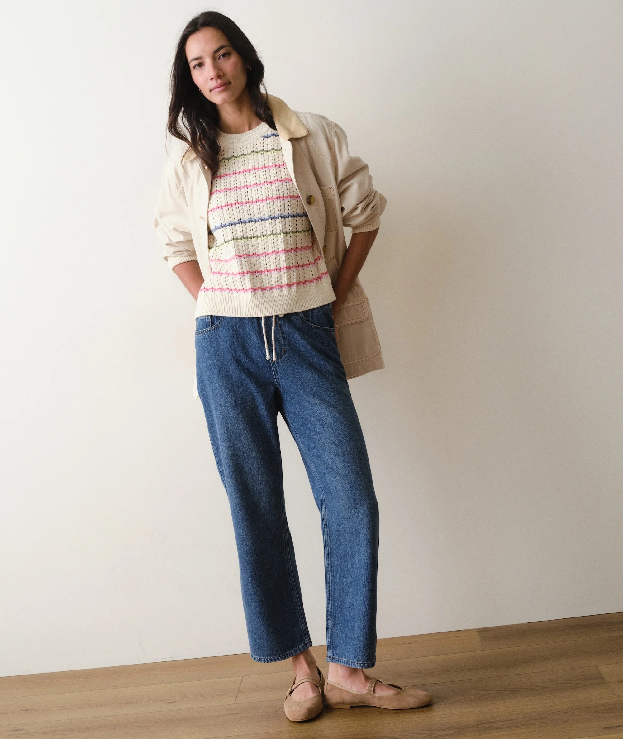 Mina Pointelle Sweater - Image 4