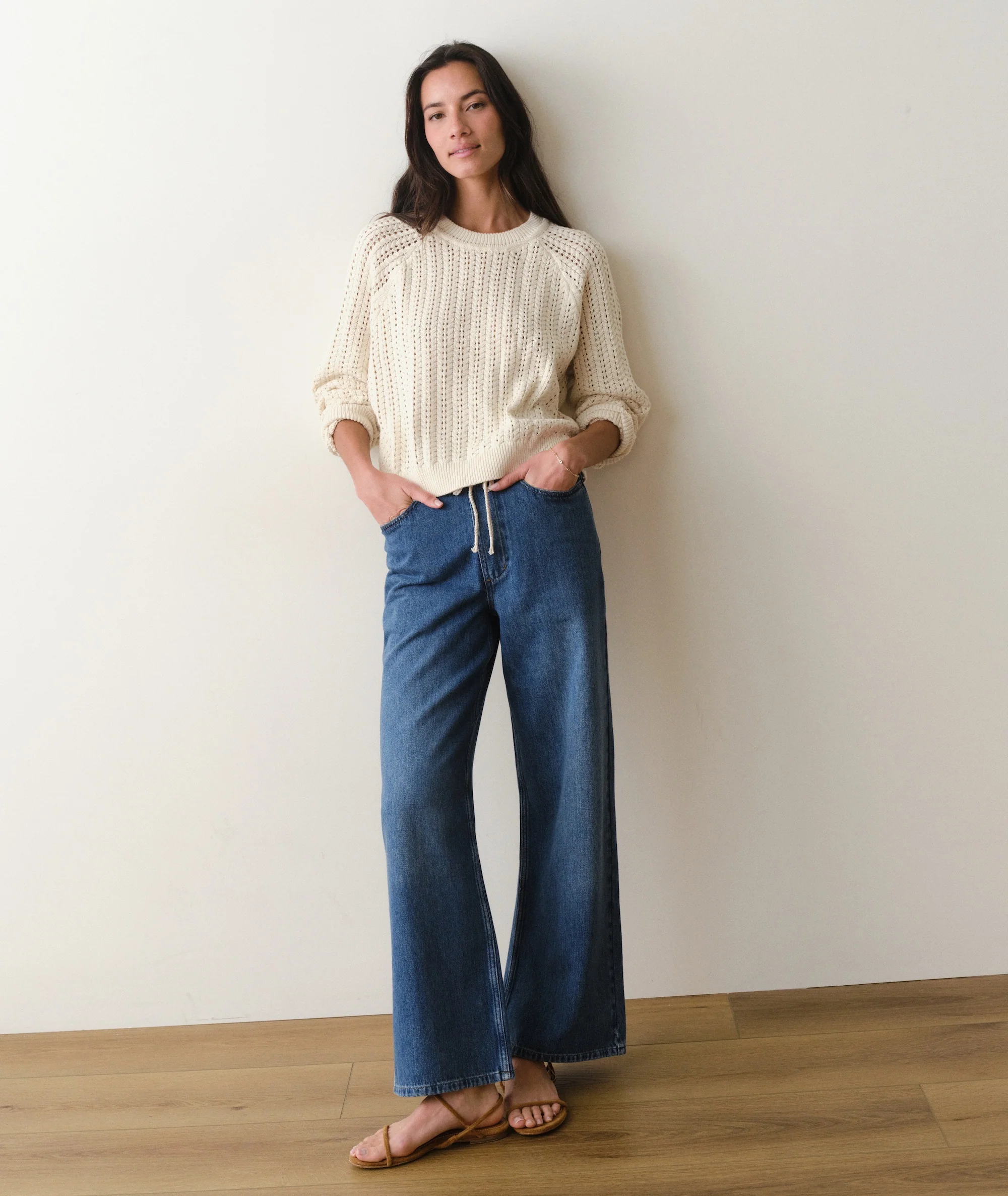 Mina Pointelle Sweater - Image 7