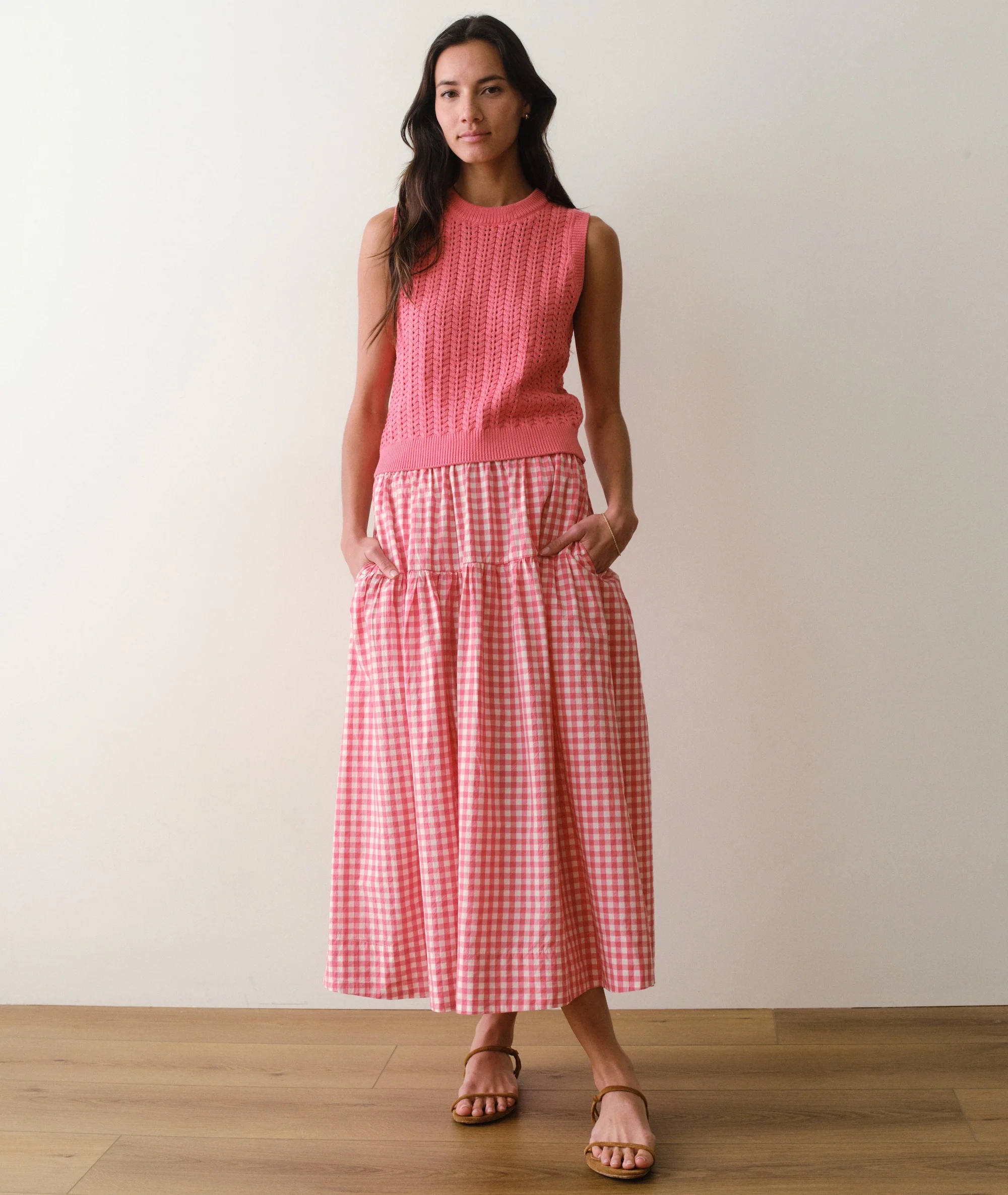 Mina Pointelle Sweater Tank - Image 4