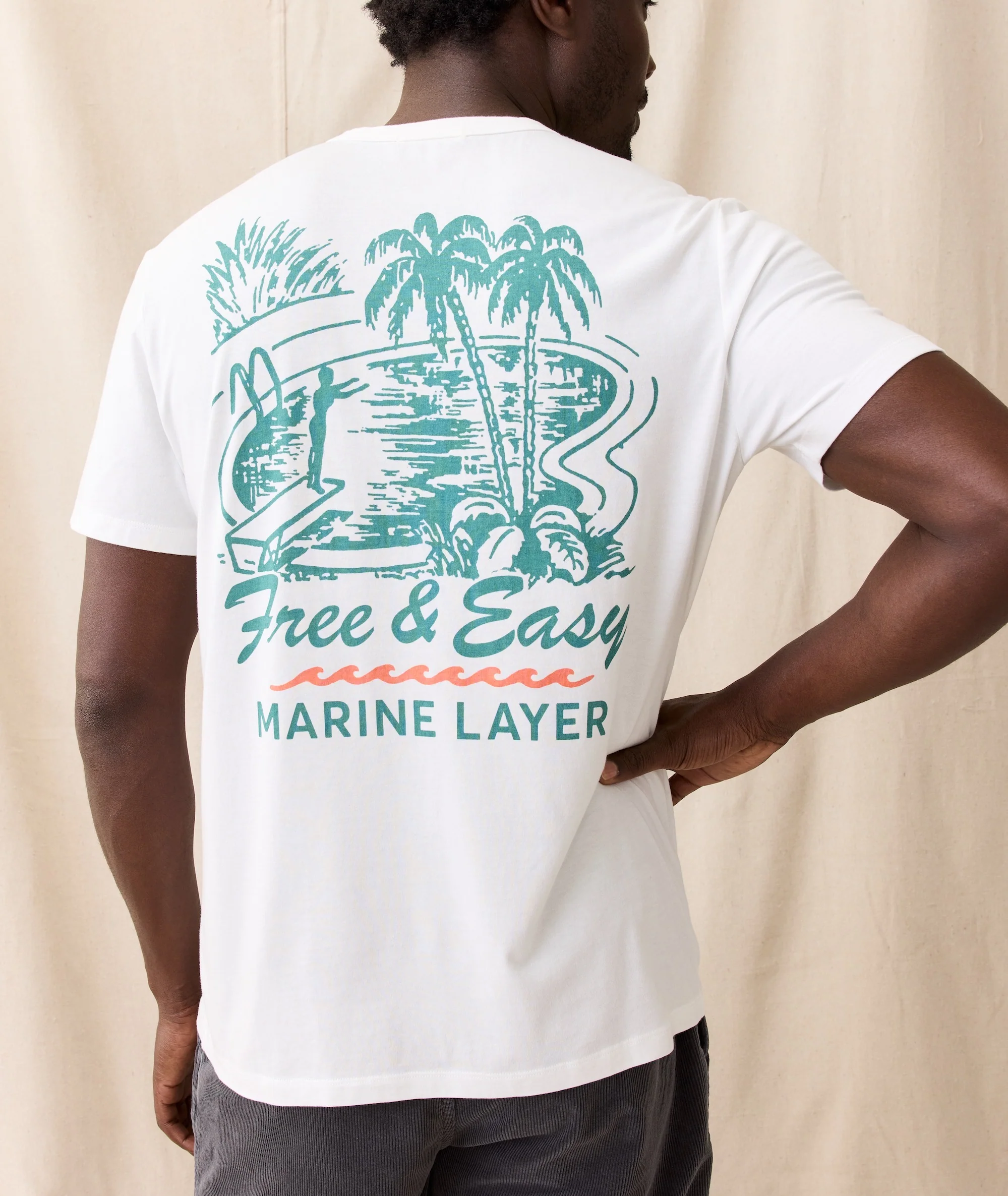 ML x Free & Easy Graphic Tee - Image 5