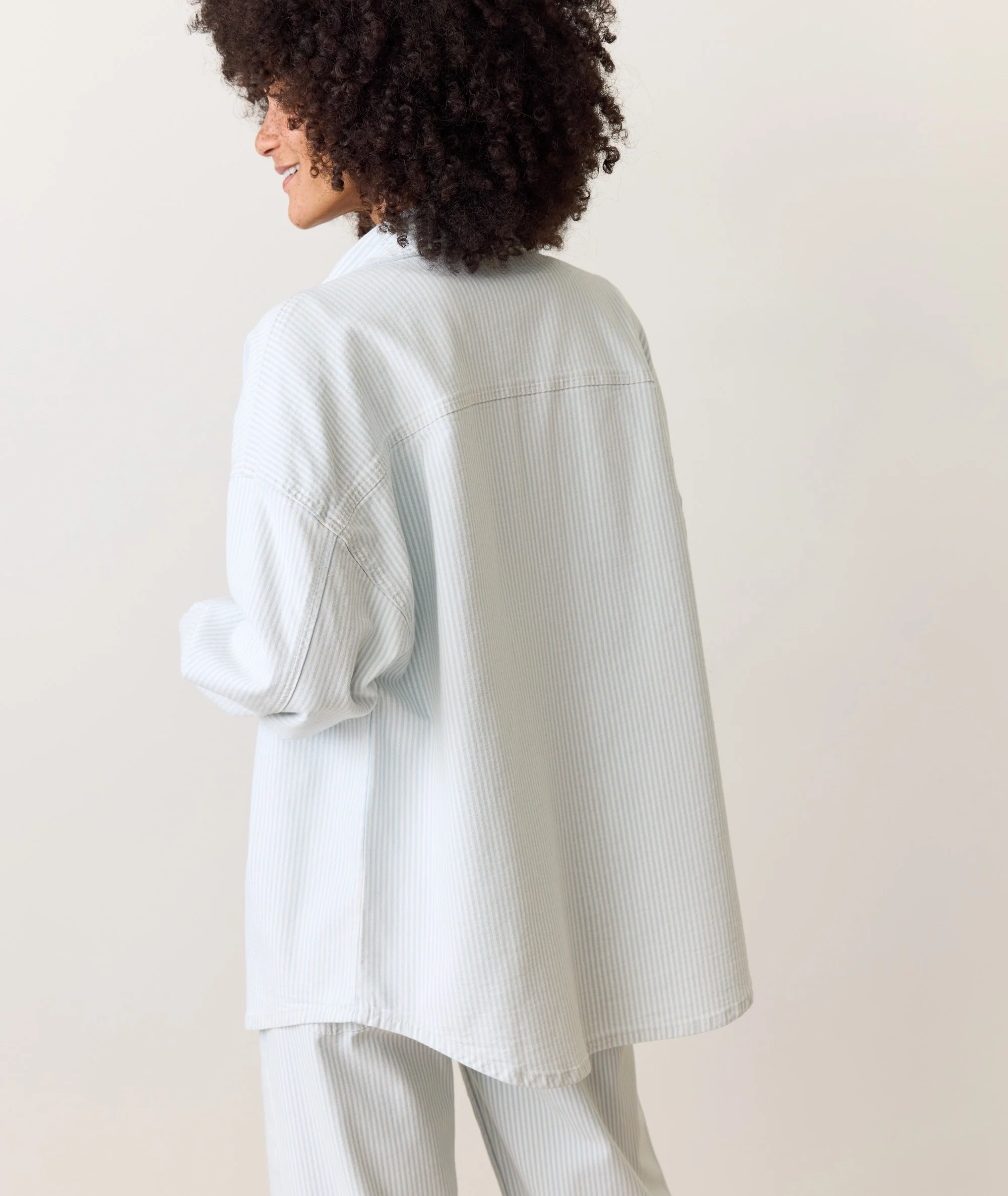 Molly Oversized Denim Shirt Jacket - Image 3