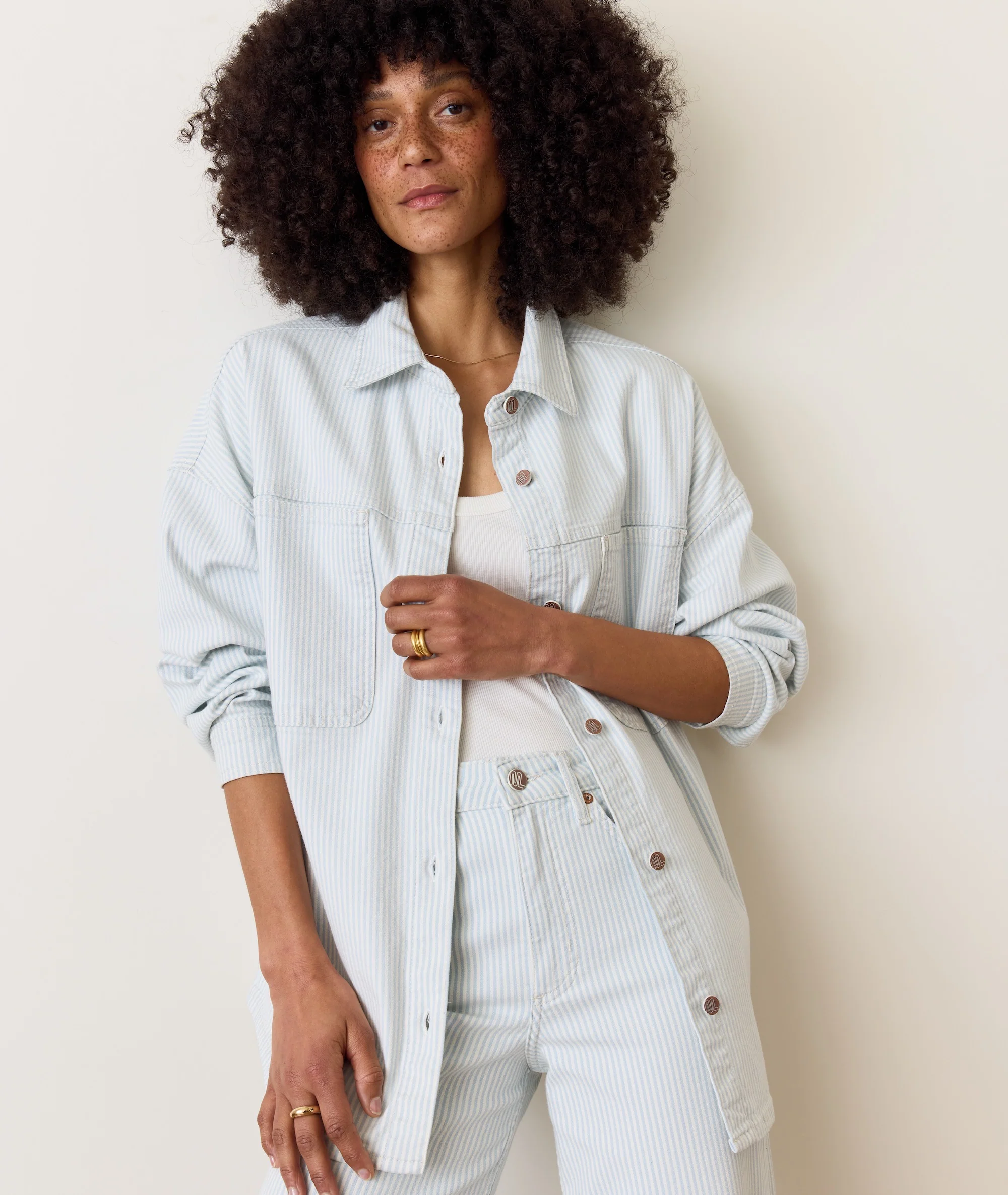 Molly Oversized Denim Shirt Jacket - Image 6