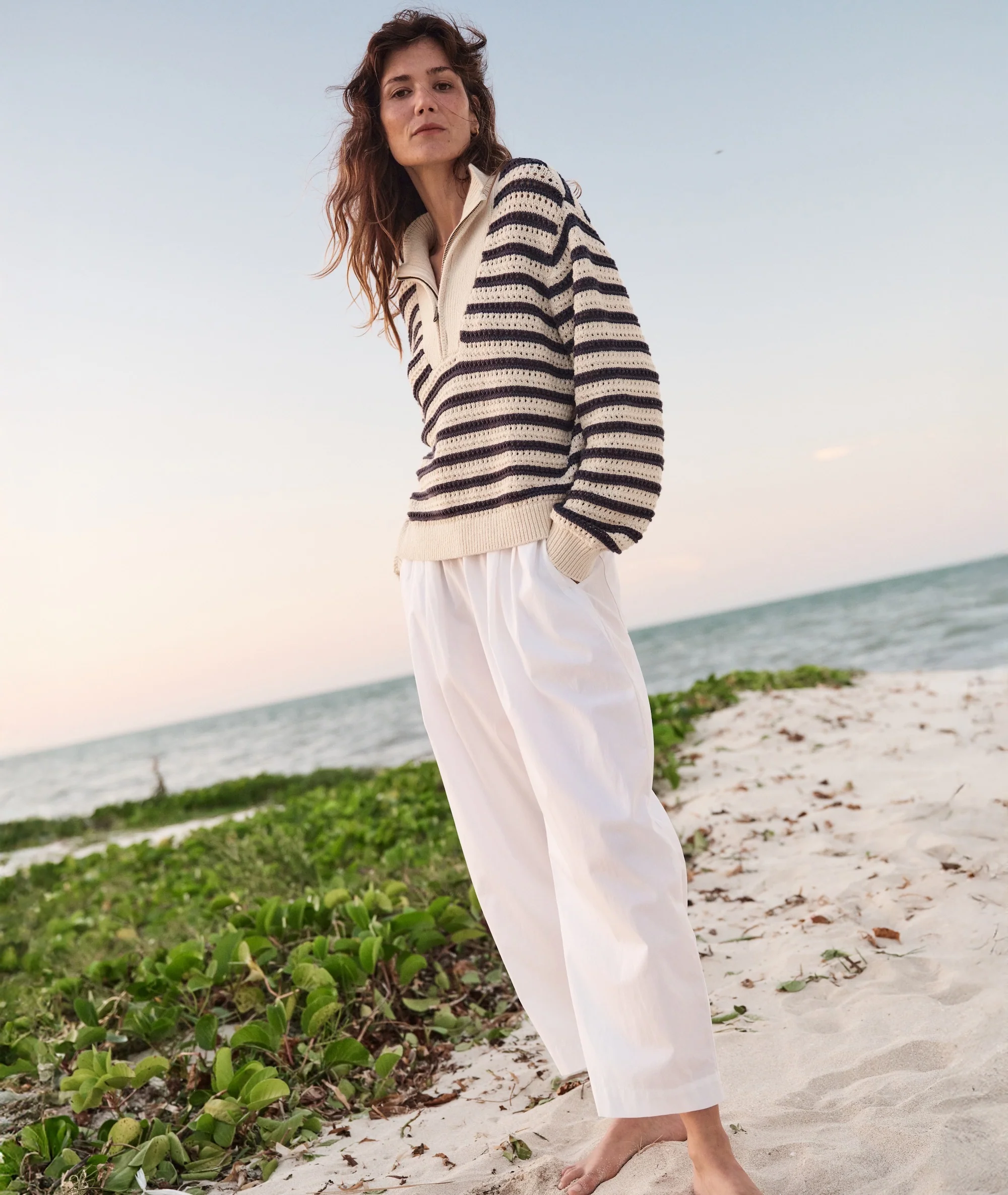 Montecito Quarter Zip Sweater - Image 3