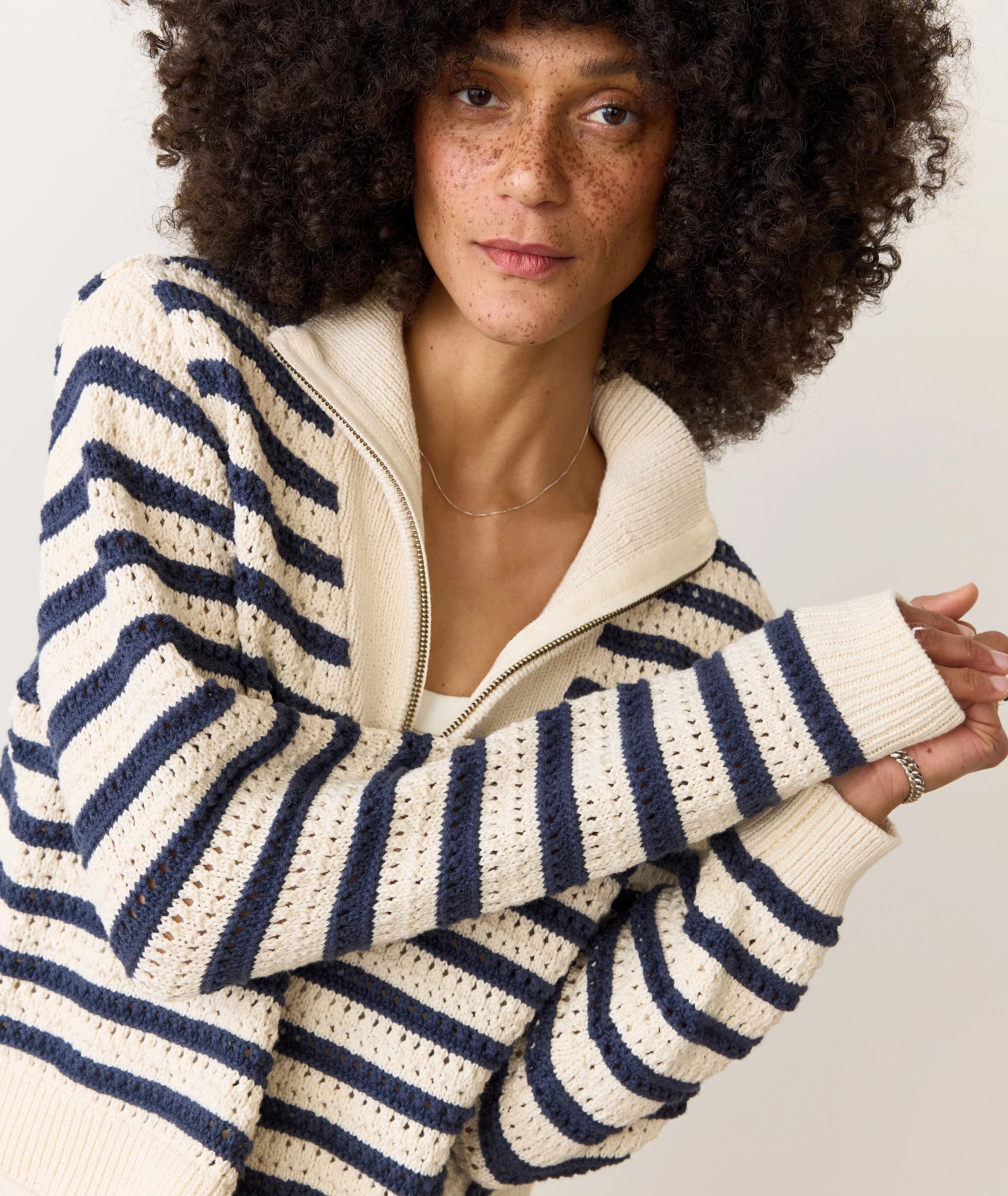 Montecito Quarter Zip Sweater - Image 6