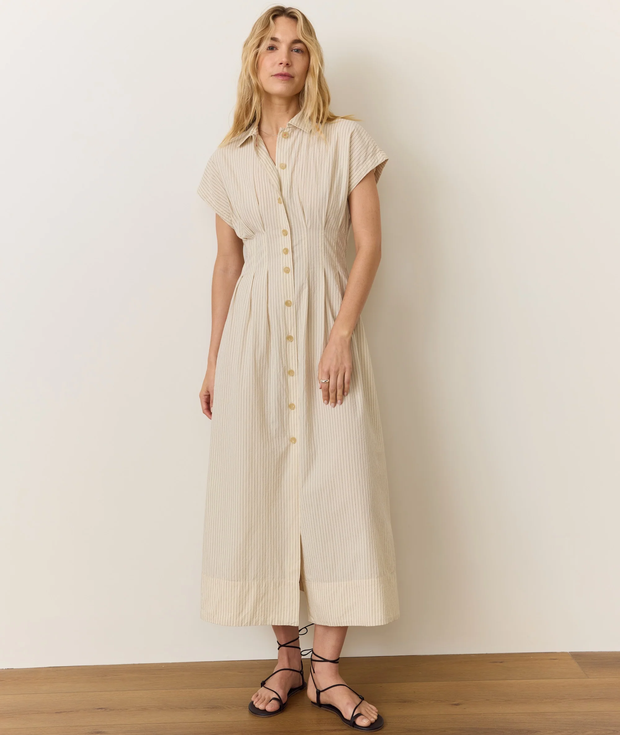 Arden Midi Shirt Dress - Image 6