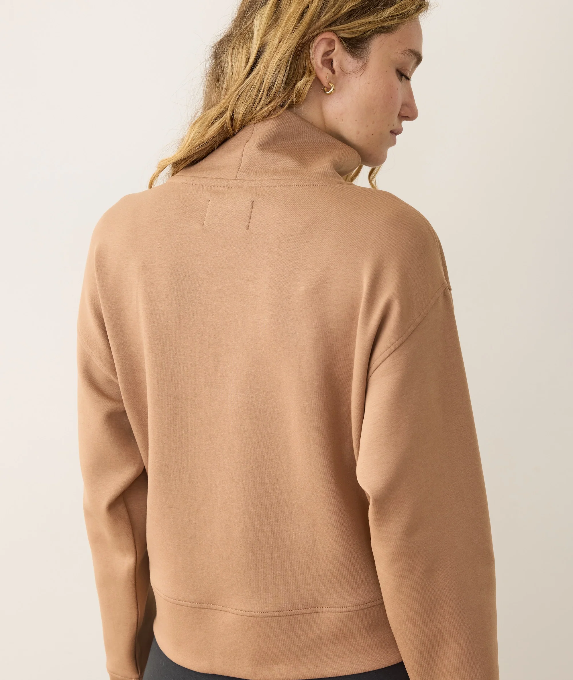Nova Mock Neck Sweatshirt - Image 6