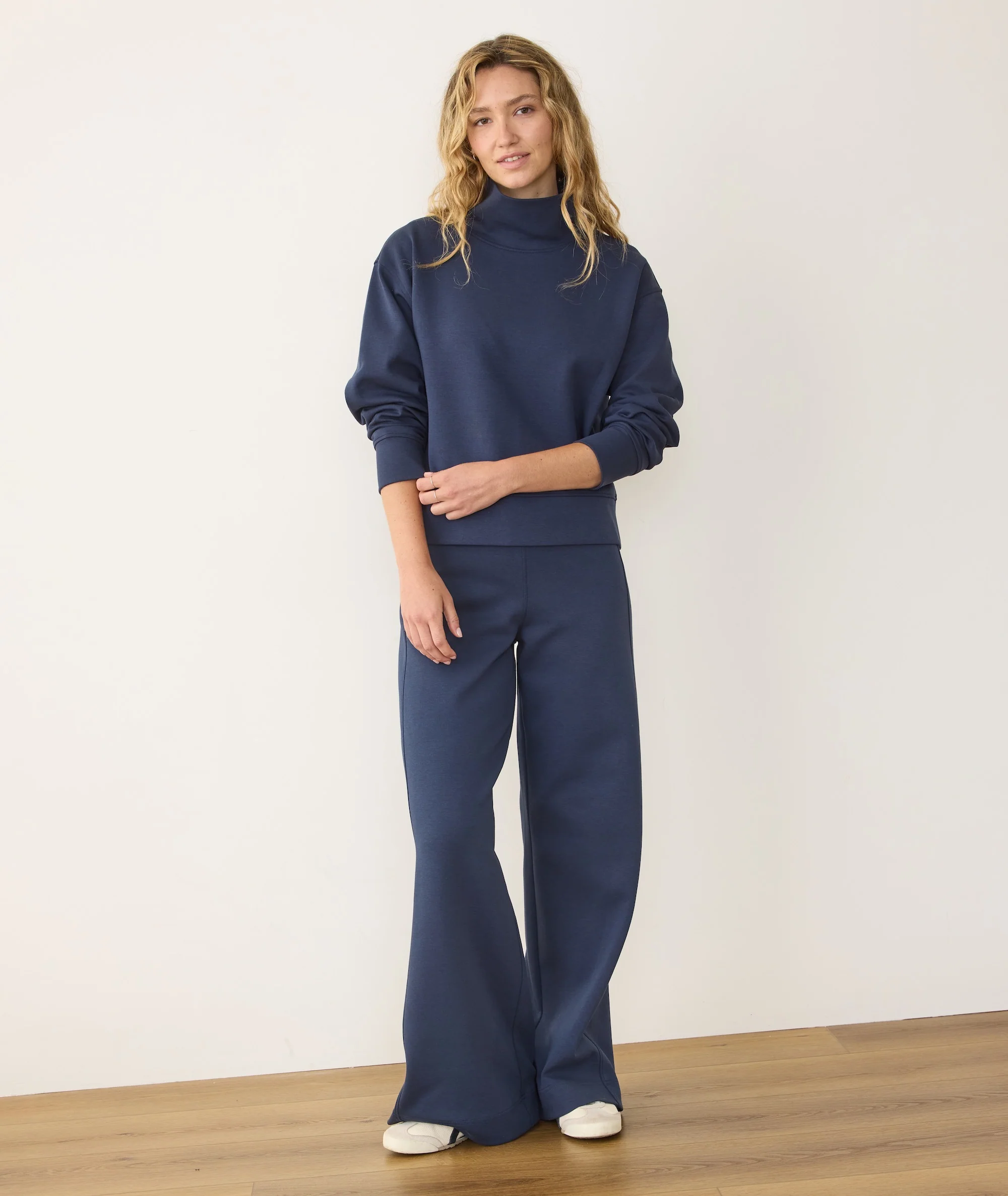 Nova Mock Neck Sweatshirt - Image 4