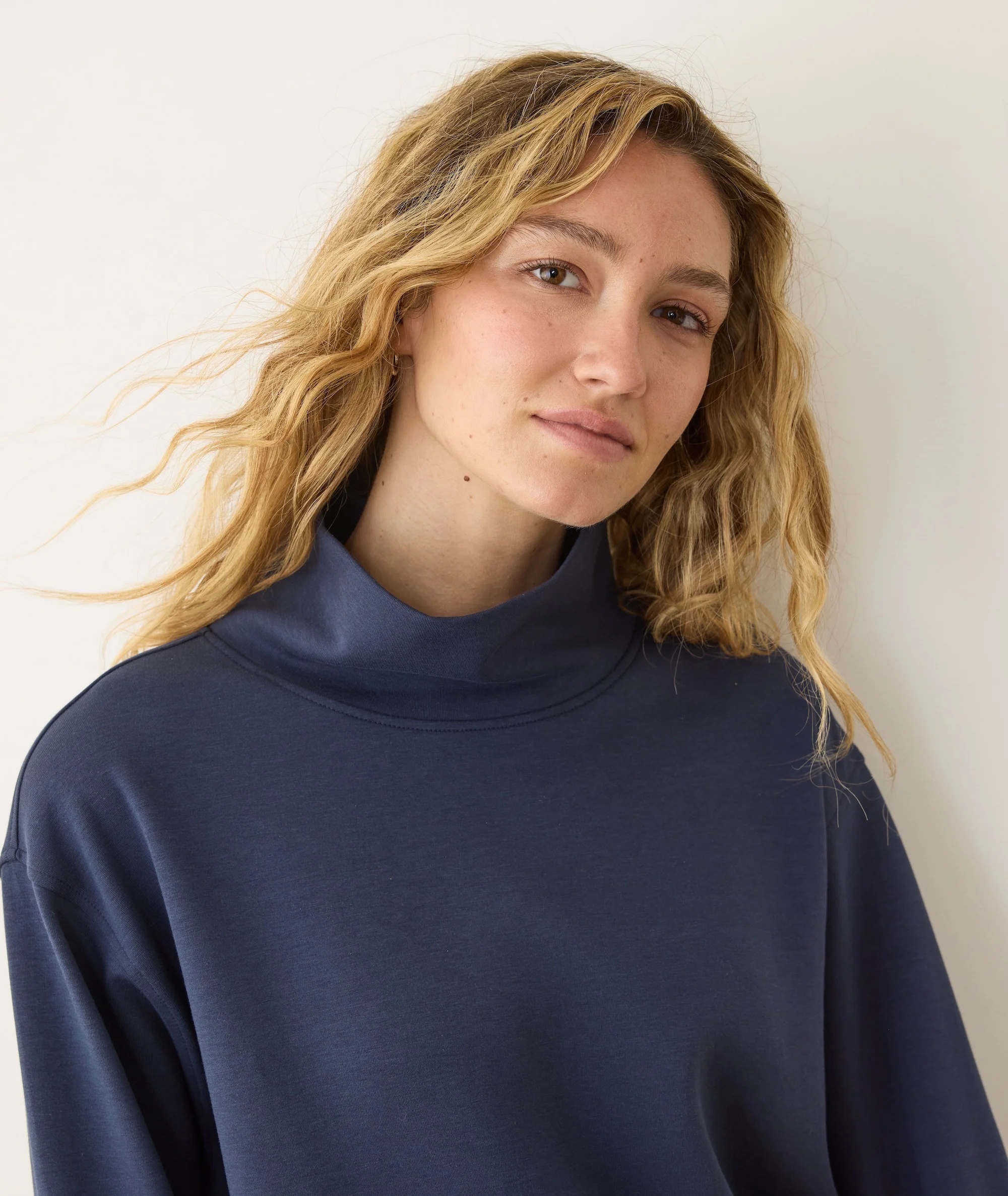 Nova Mock Neck Sweatshirt - Image 5